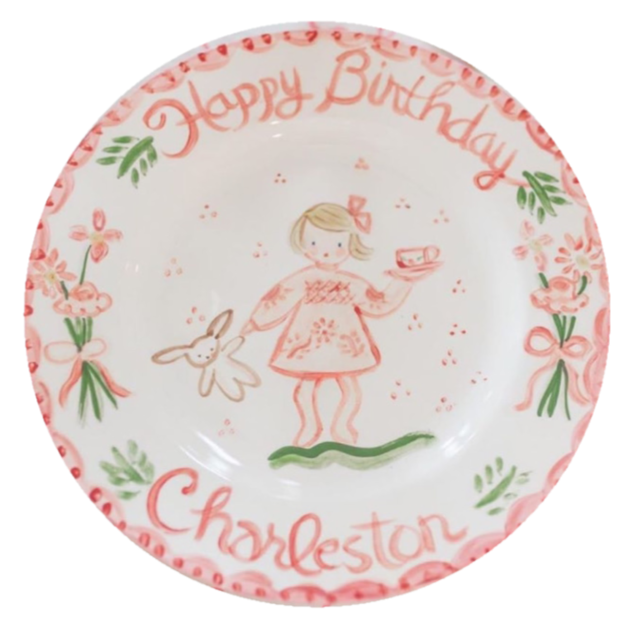 Charleston Birthday Plate - Premium  from Tricia Lowenfield Shop