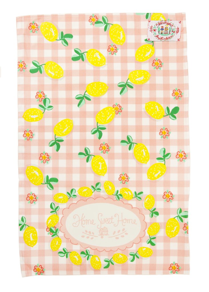 Lemons Tea Towel