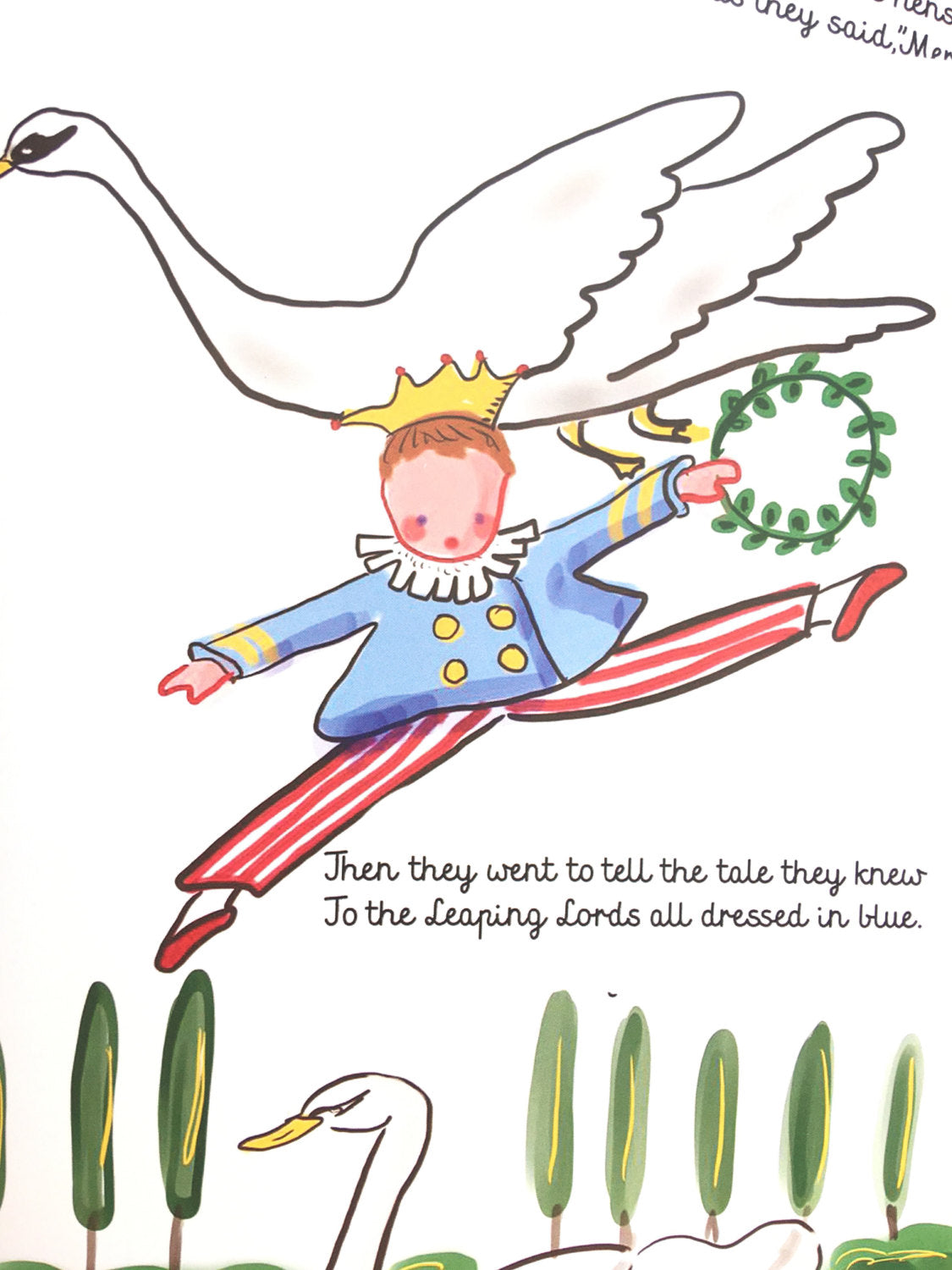 Christmas Book "Little His Majesty" - The 12 Days of Christmas from Tricia Lowenfield Shop