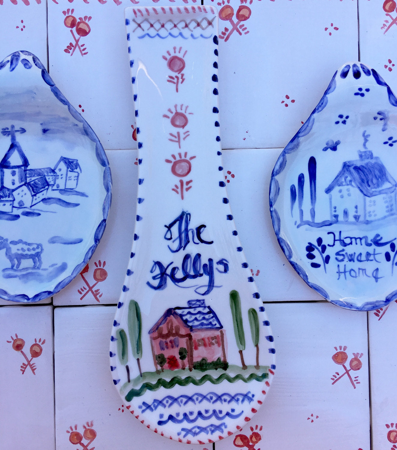 Ceramic Spoonrest - Custom House
