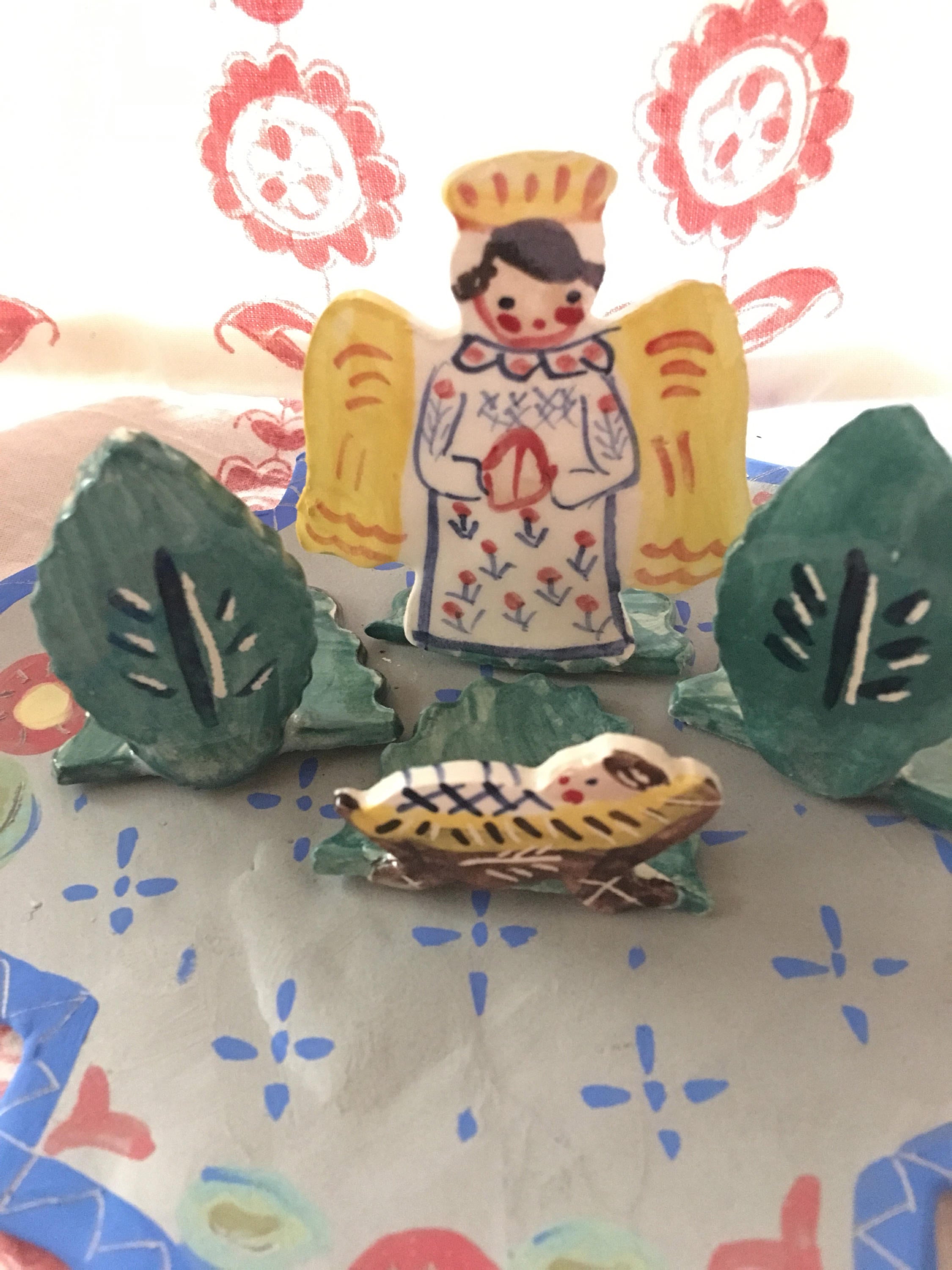 Small Nativity Set from Tricia Lowenfield Shop