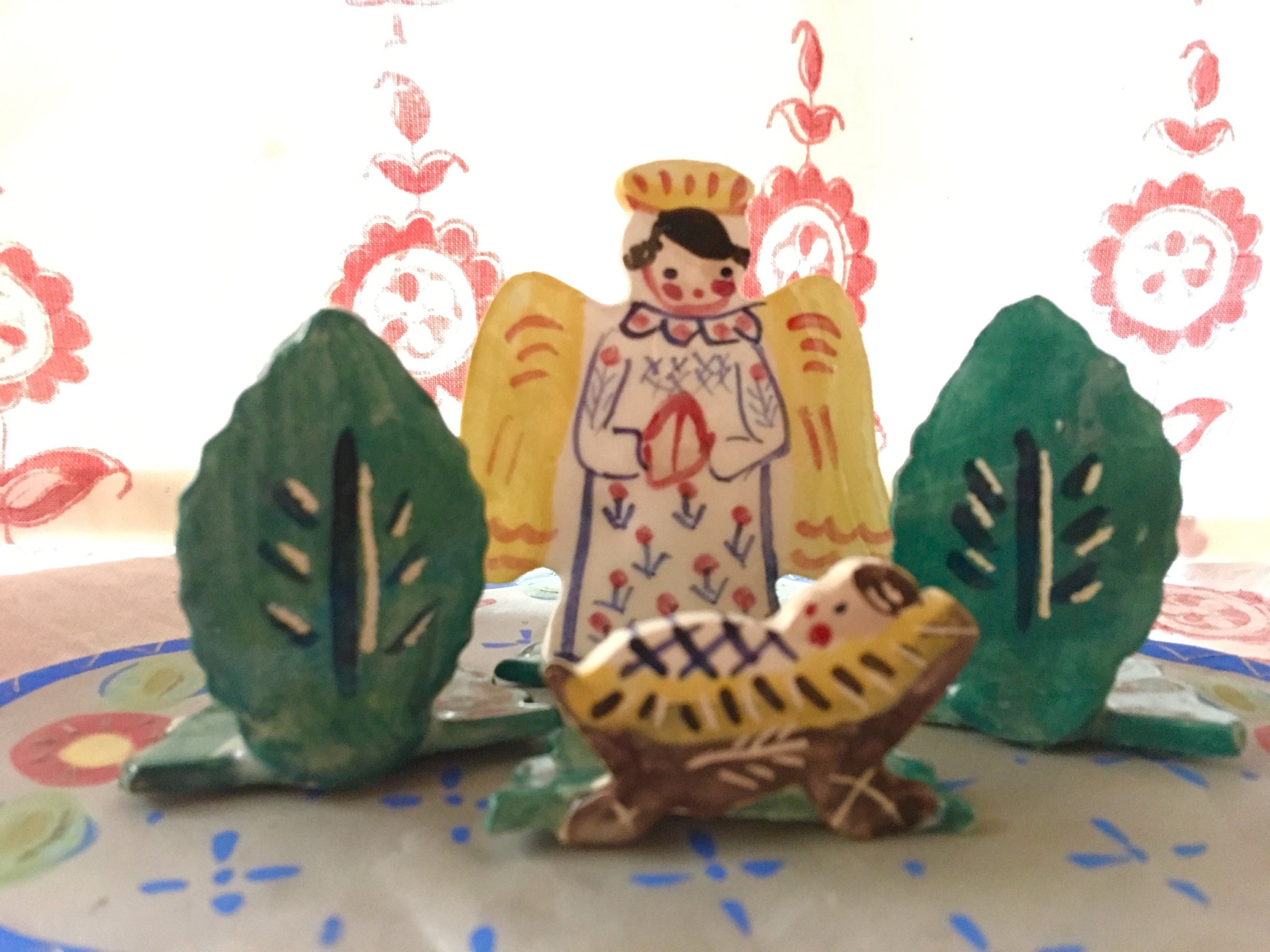 Small Nativity Set from Tricia Lowenfield Shop