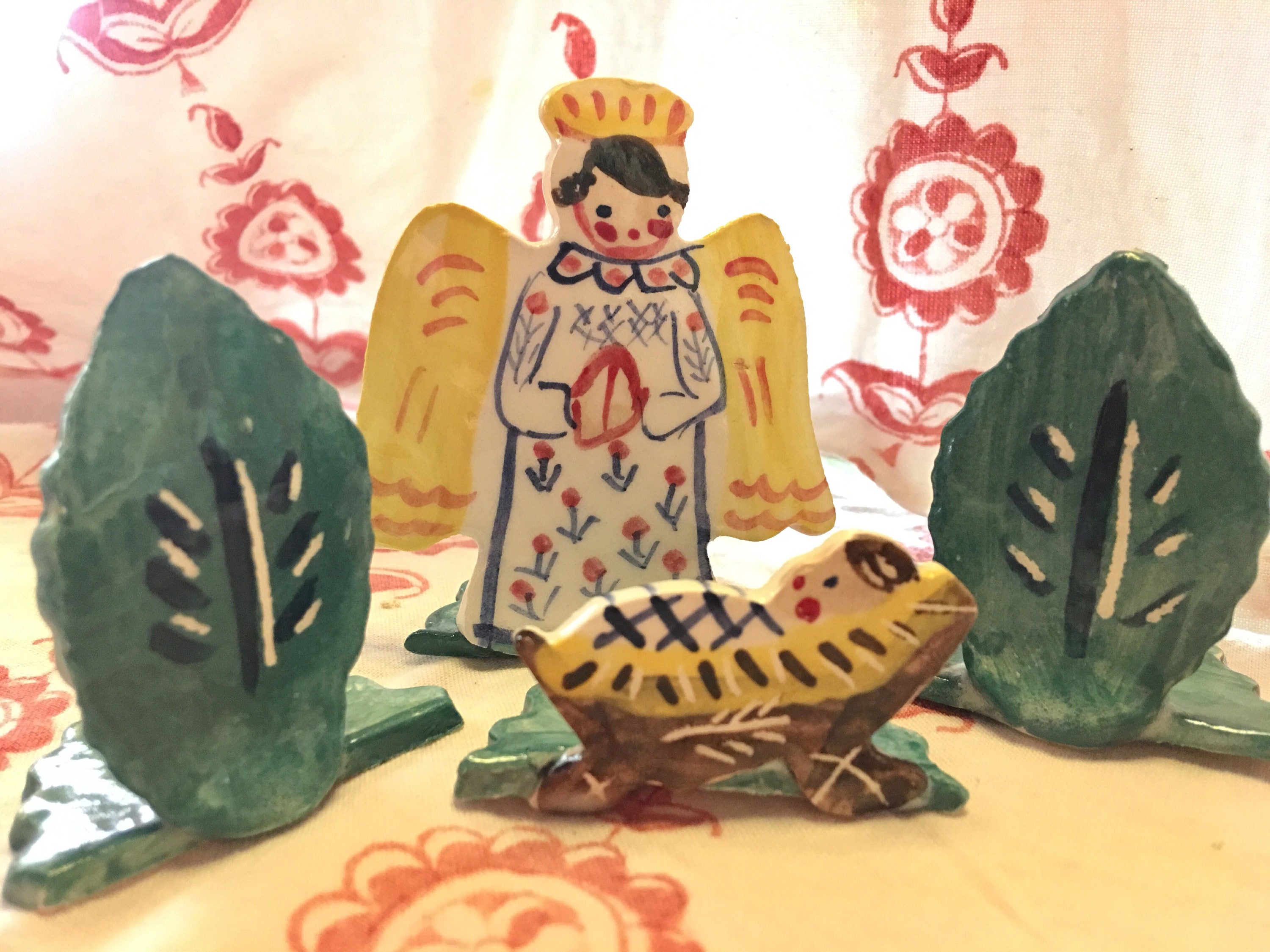 Small Nativity Set from Tricia Lowenfield Shop