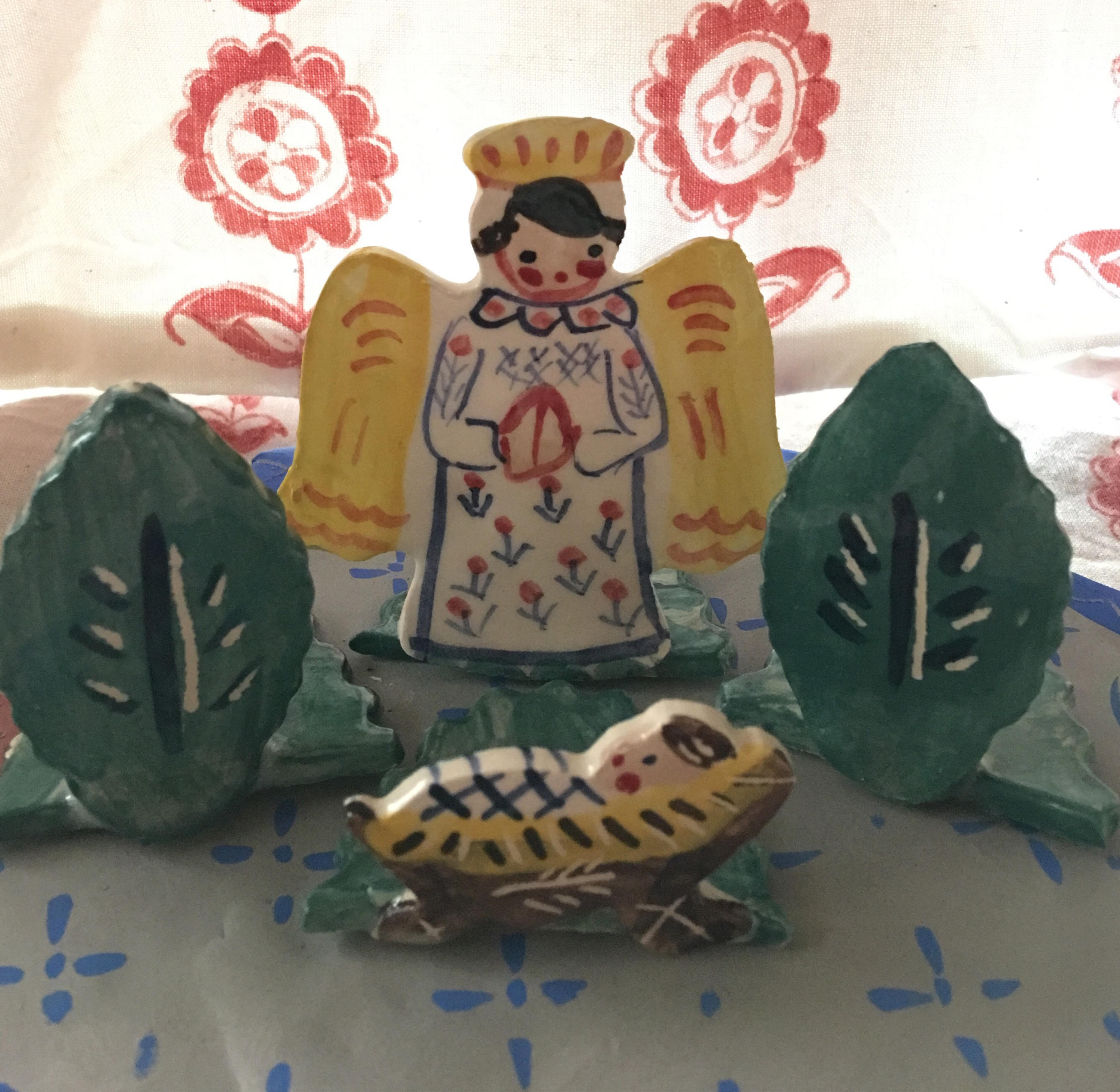 Small Nativity Set from Tricia Lowenfield Shop