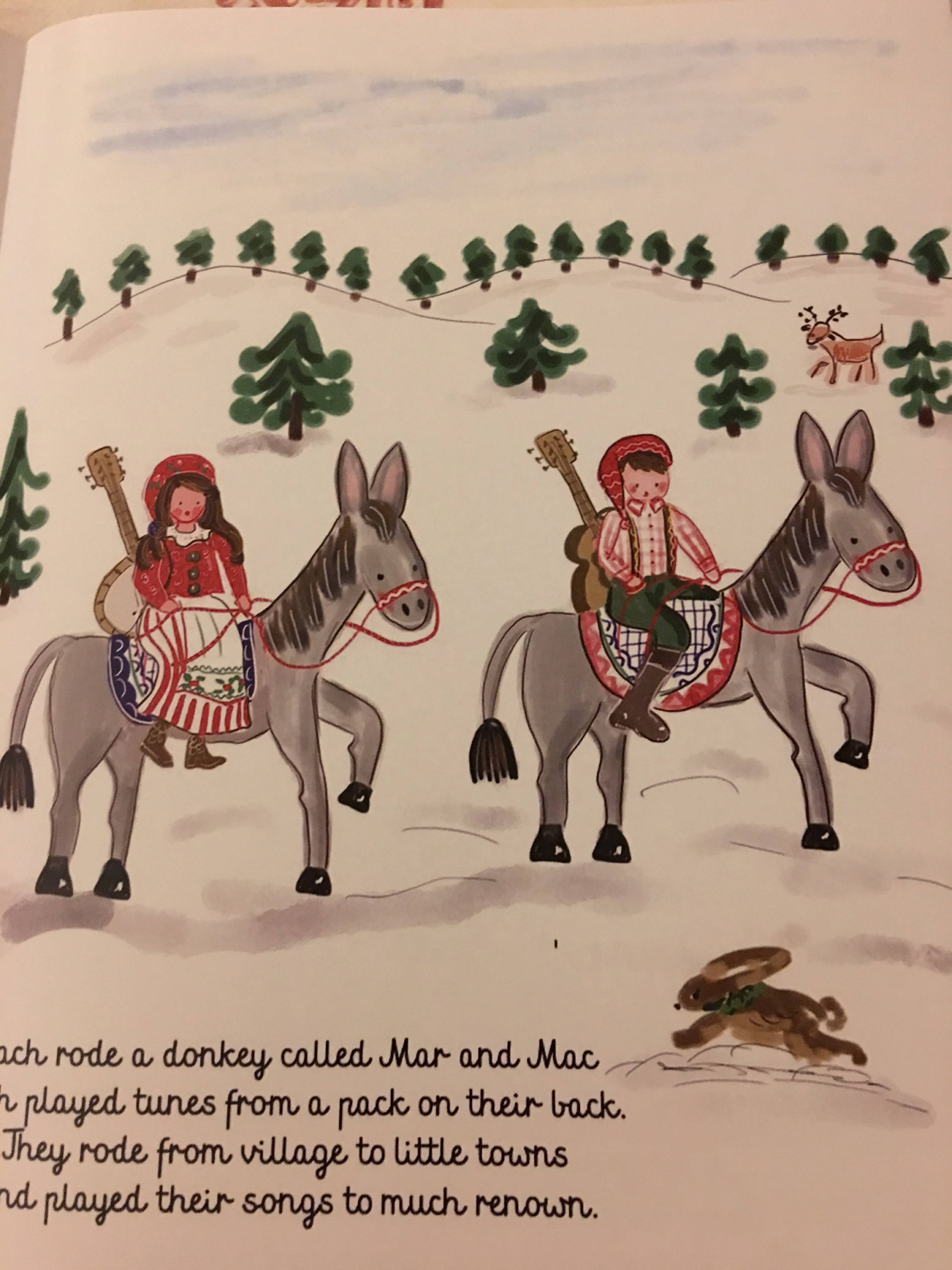 Christmas Book "Little His Majesty" - The 12 Days of Christmas - Tricia Lowenfield Design