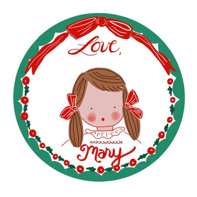 Personalized Stickers for Gifts