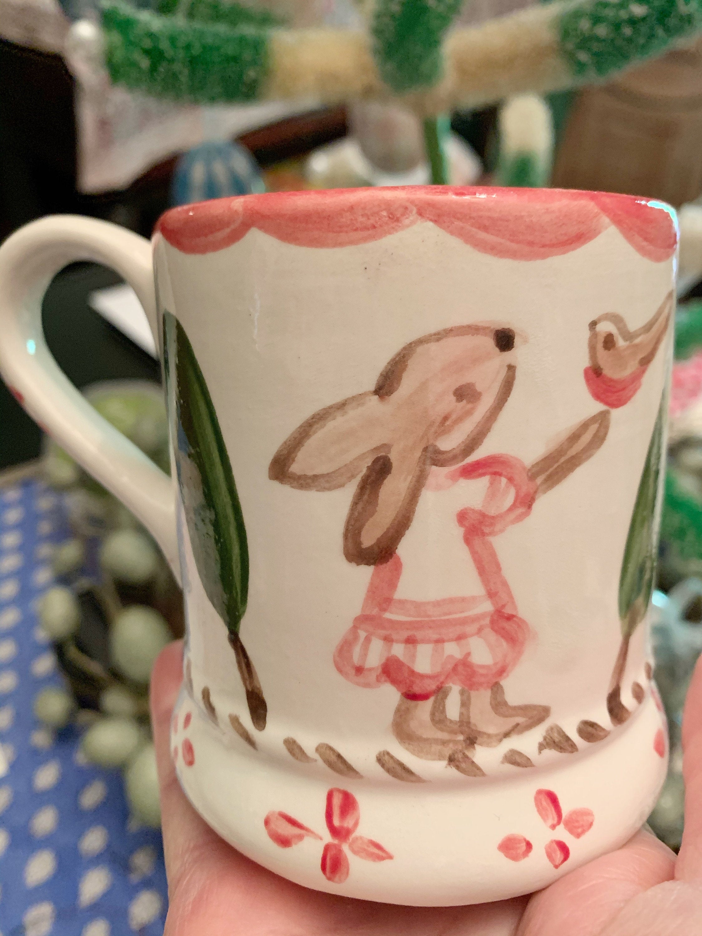 Bunny Mug Cup from Tricia Lowenfield Shop