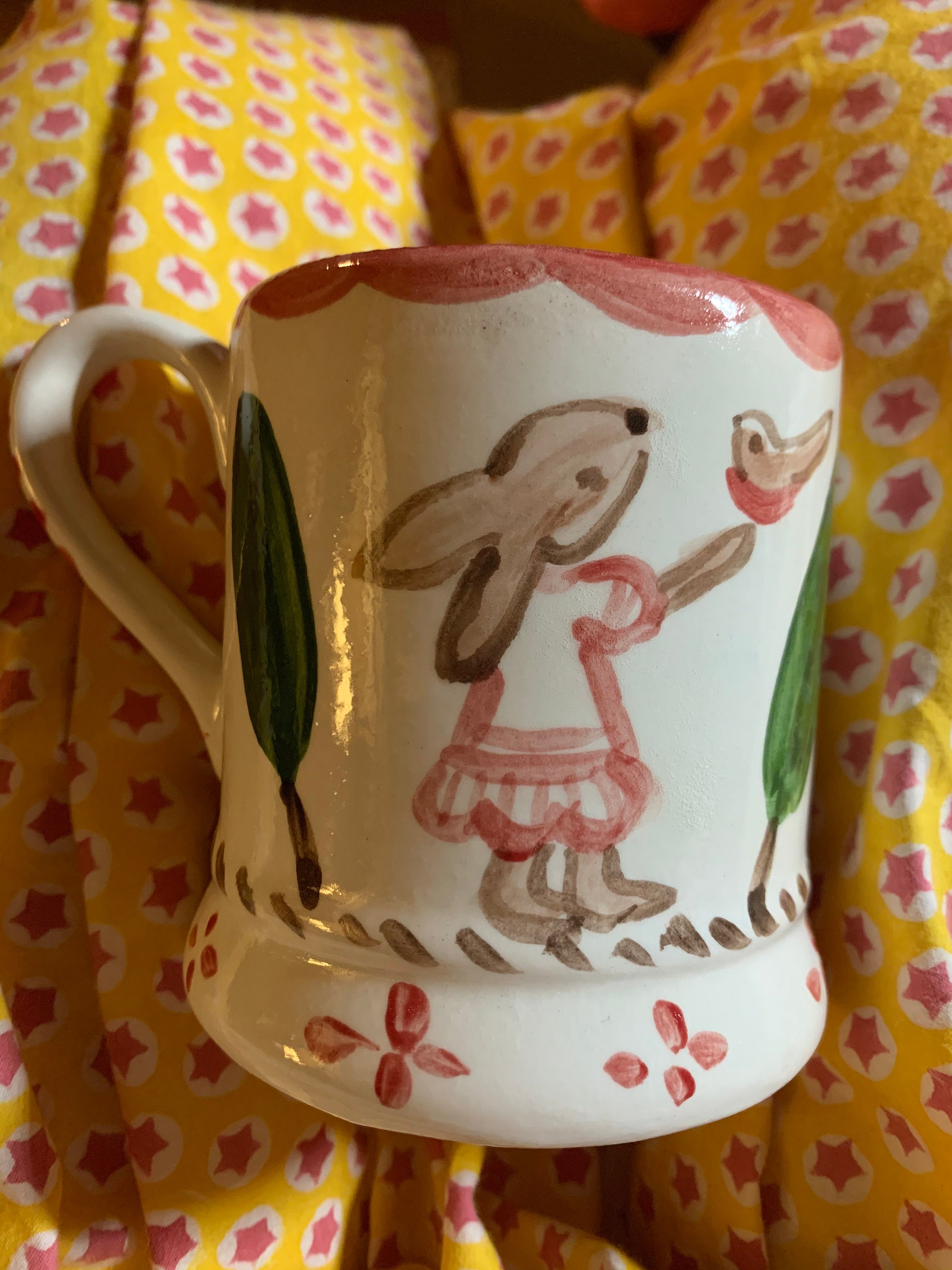 Bunny Mug Cup from Tricia Lowenfield Shop