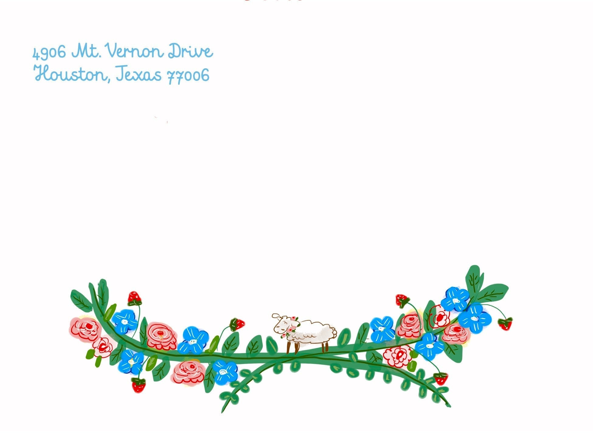 Personalized Notecards with Envelopes - Woodland Boy from Tricia Lowenfield Shop