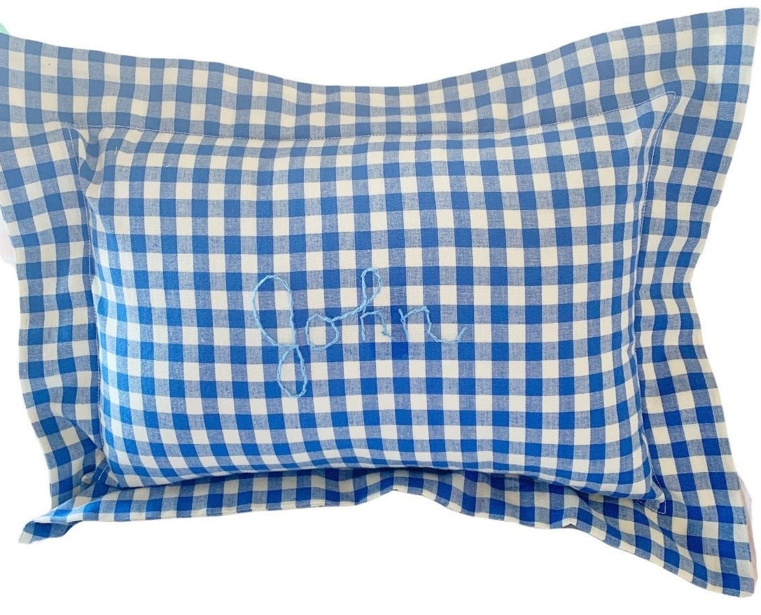 Embroidered Rectangle Pillow - Premium from Tricia Lowenfield Design
