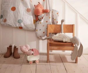 Maileg Blue Pram