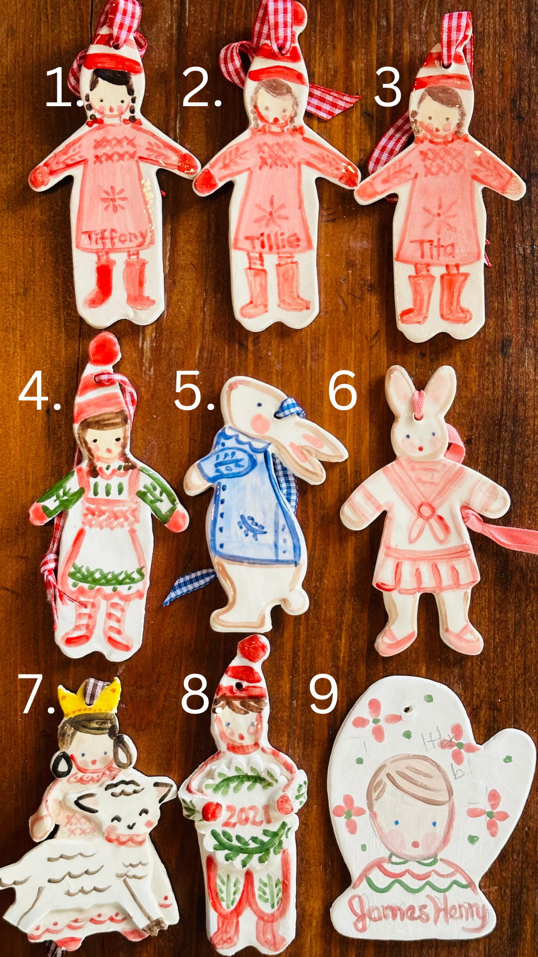 Seconds Ornaments - Premium  from Tricia Lowenfield Design 
