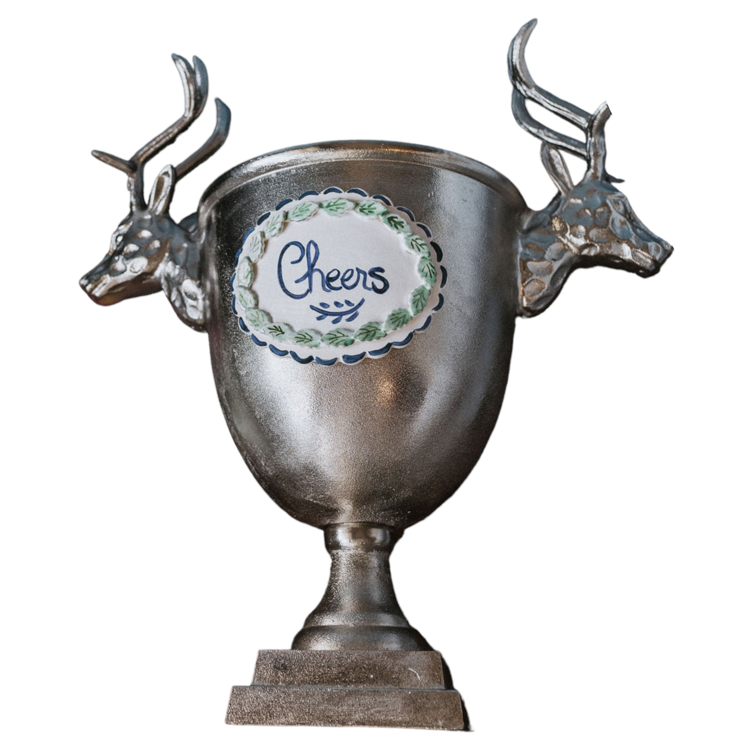 Pewter Trophy Wine Chiller