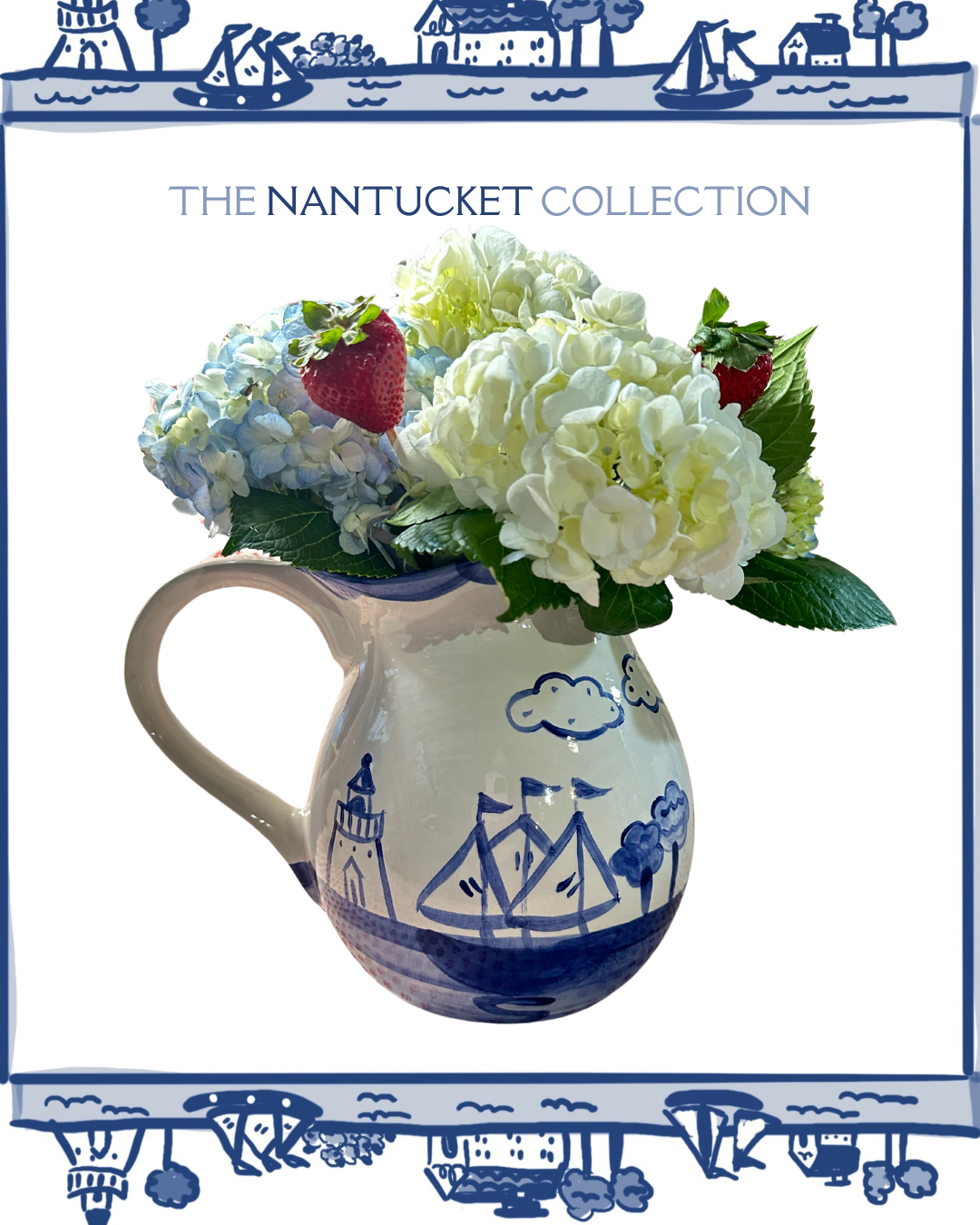 Nantucket Large Pitcher