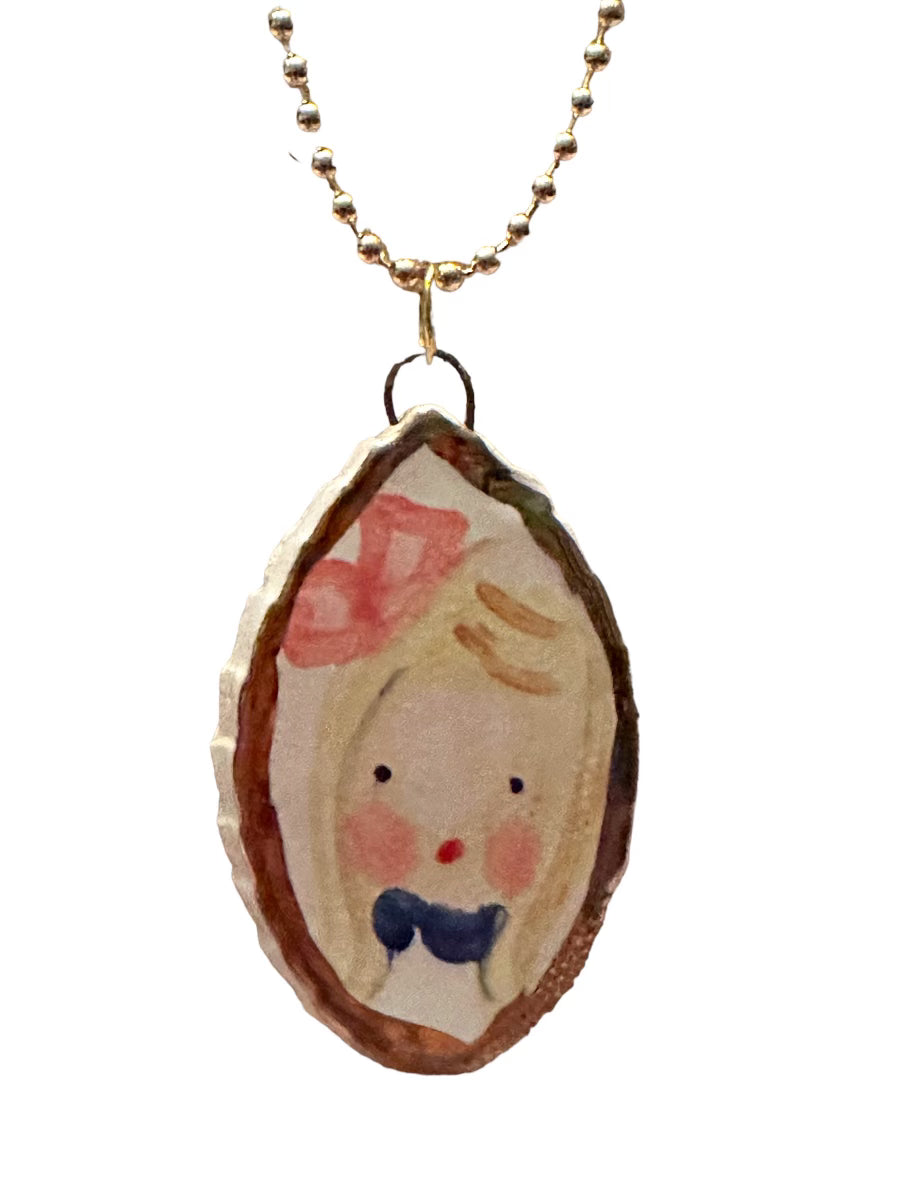 Custom Portrait Charm Necklace