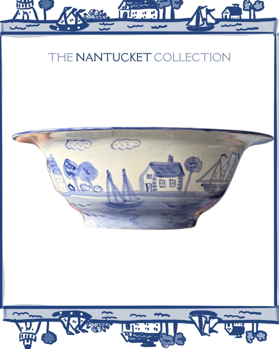 Nantucket Large Bowl