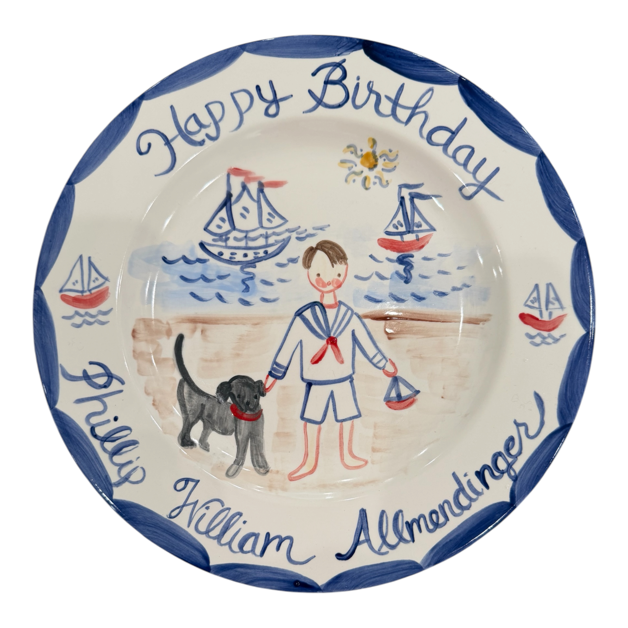 Phillip Birthday Plate