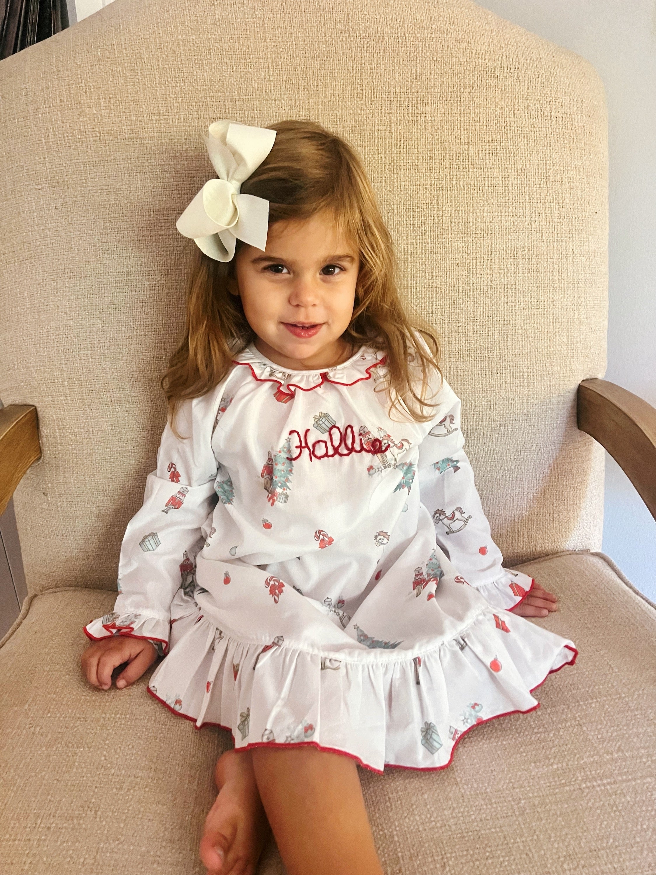 Christmas Pajamas Nutcracker Gown 8 / Gown Christmas Pajamas Nutcracker Gown 8 / Gown