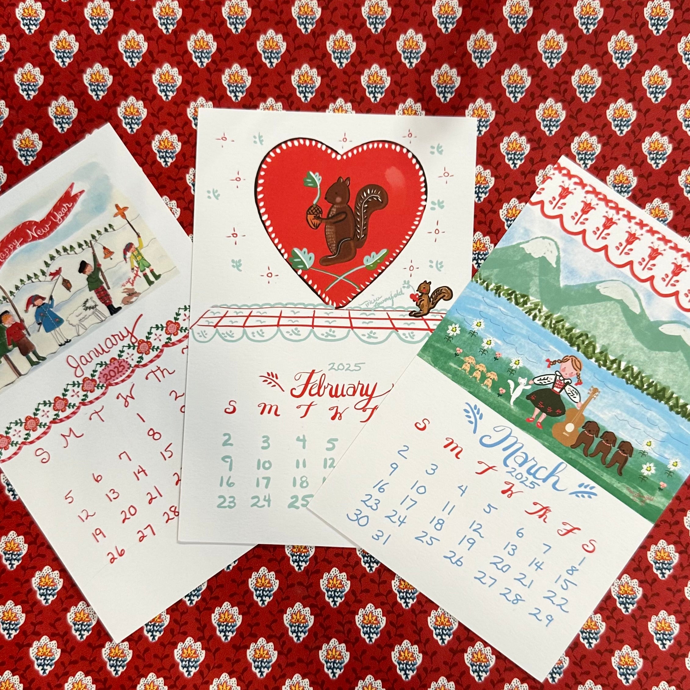 Calendar 2025 - Premium  from Tricia Lowenfield Design 