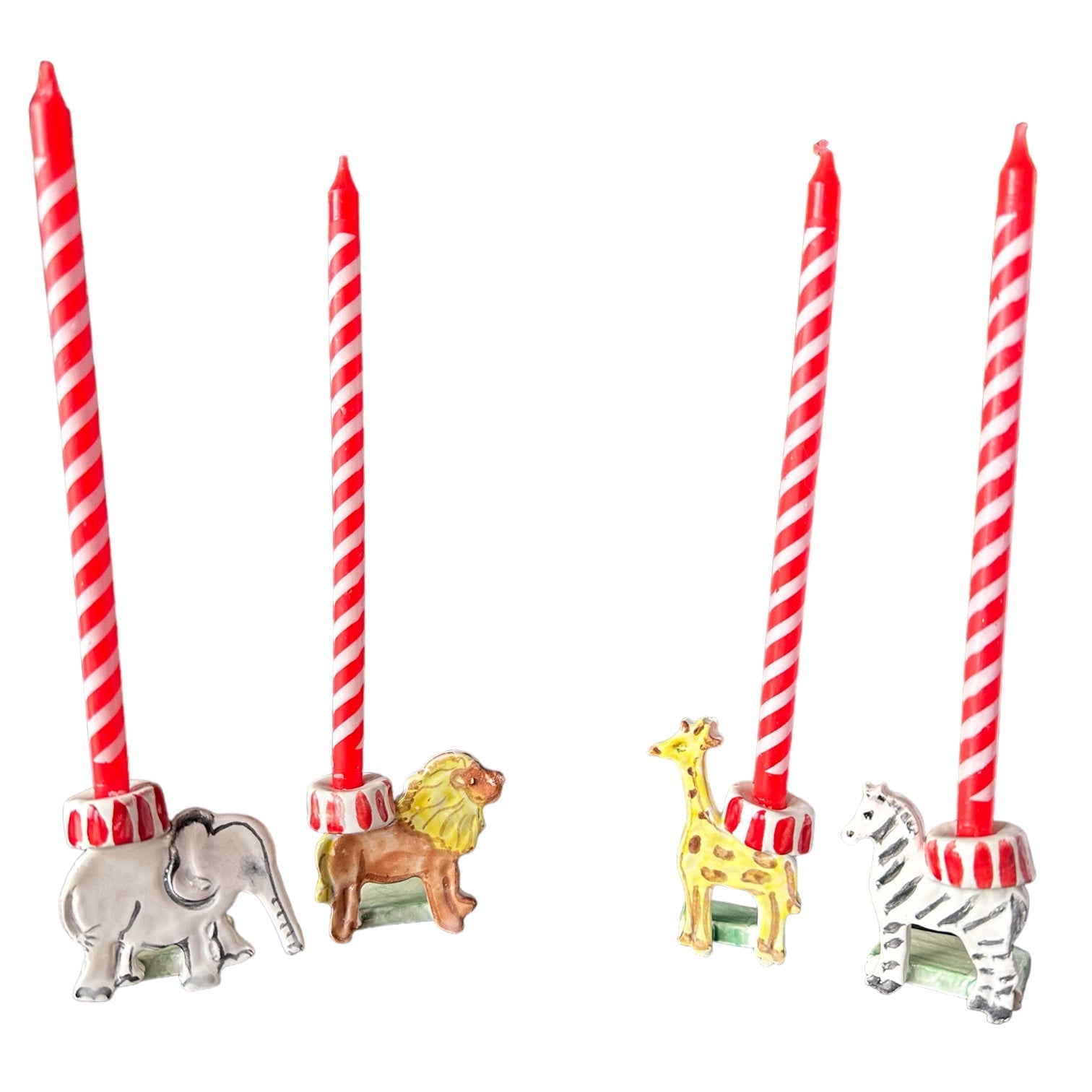 Set of Animal Crackers Cake Toppers - Premium Cake Topper from Tricia Lowenfield Design 