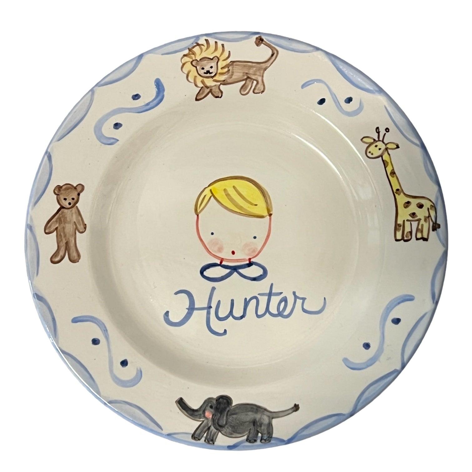Hunter plate - Premium  from Tricia Lowenfield Shop 