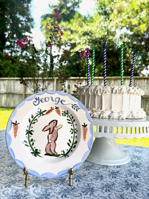 SECONDS George Plate - Premium  from Tricia Lowenfield Design 
