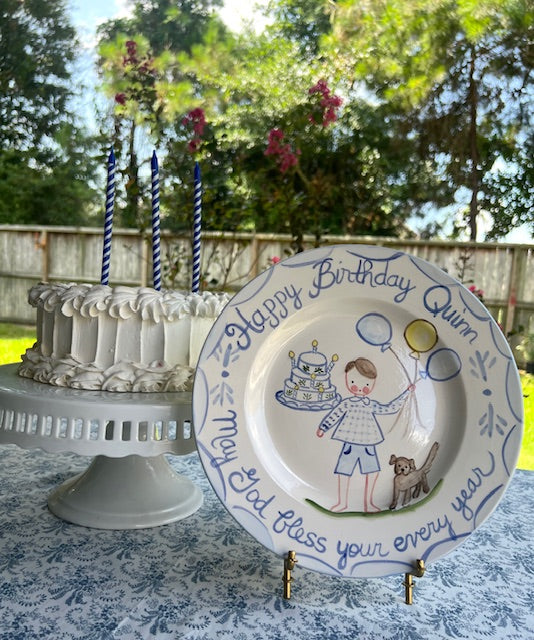 SECONDS Will Plate - Premium Plate from Tricia Lowenfield Design 
