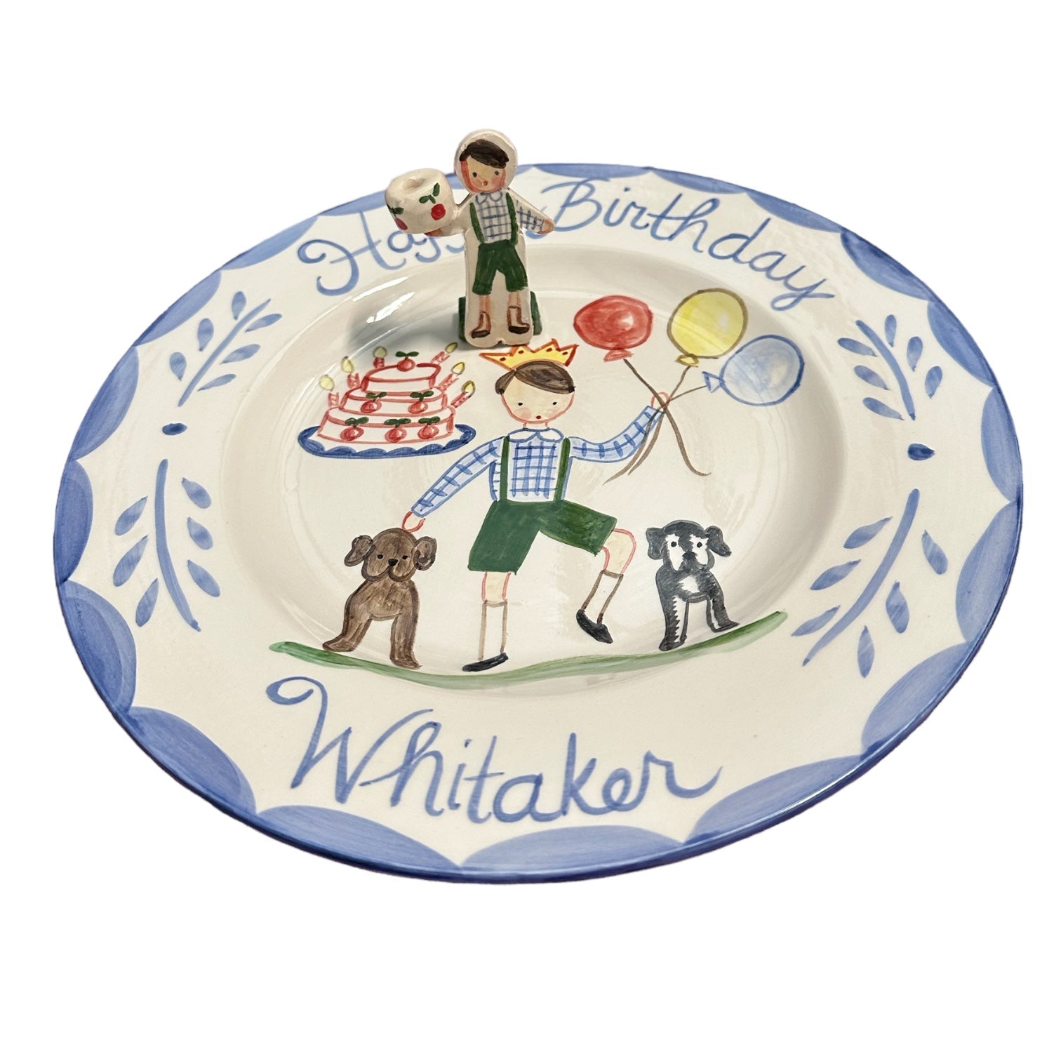 MATCH MY PLATE - Cake Topper - Premium Cake Topper from Tricia Lowenfield Design 