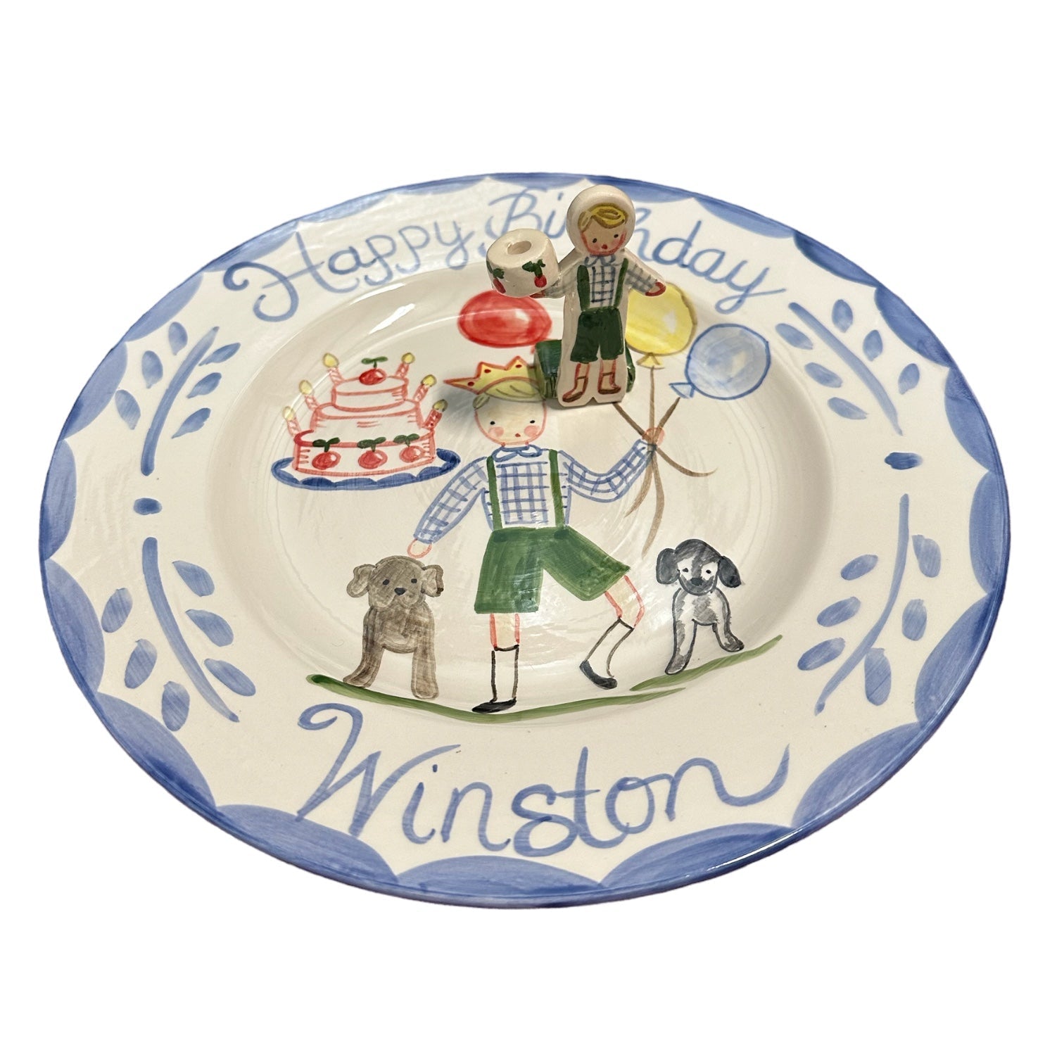MATCH MY PLATE - Cake Topper - Premium Cake Topper from Tricia Lowenfield Design 