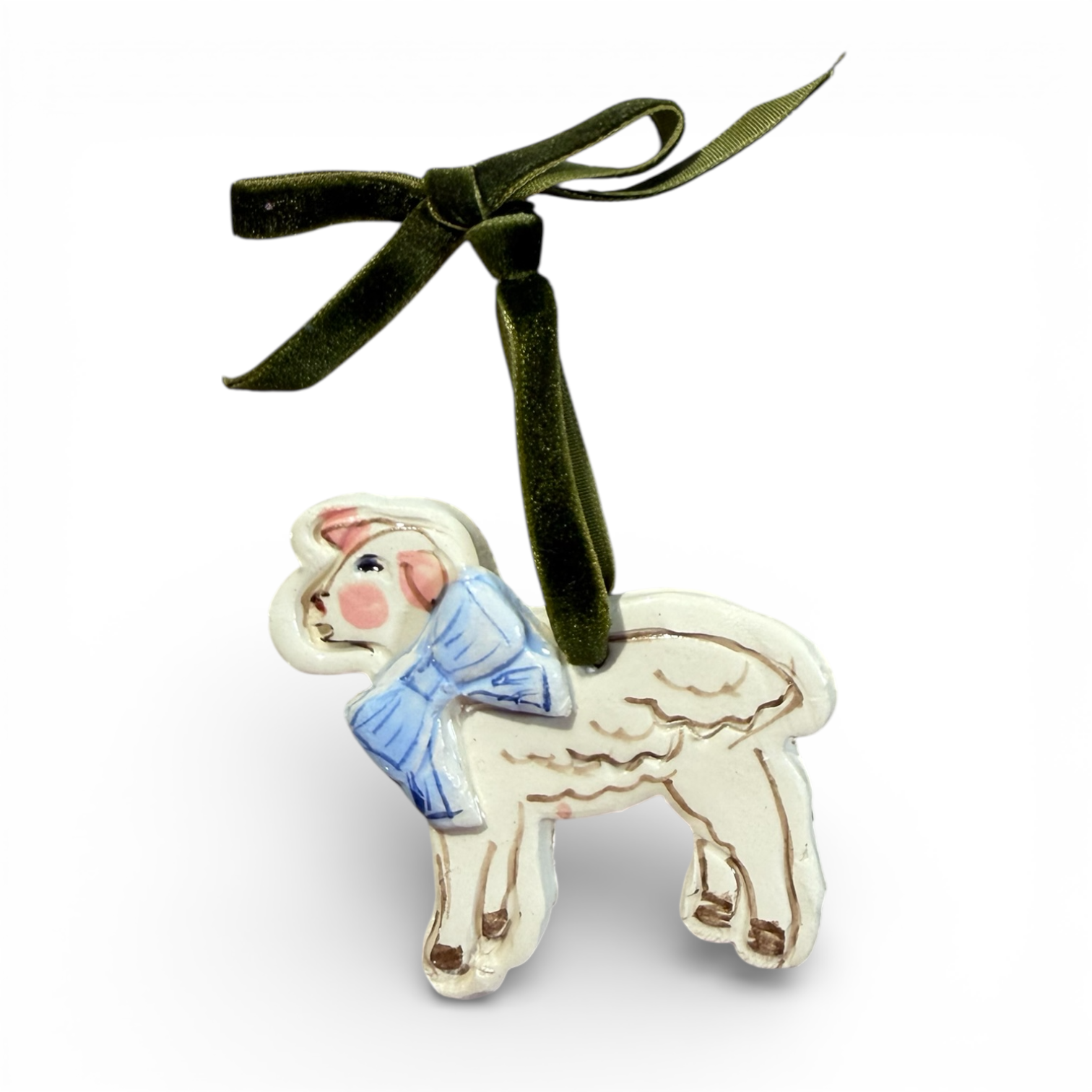 Easter ornament - Blue Lamb