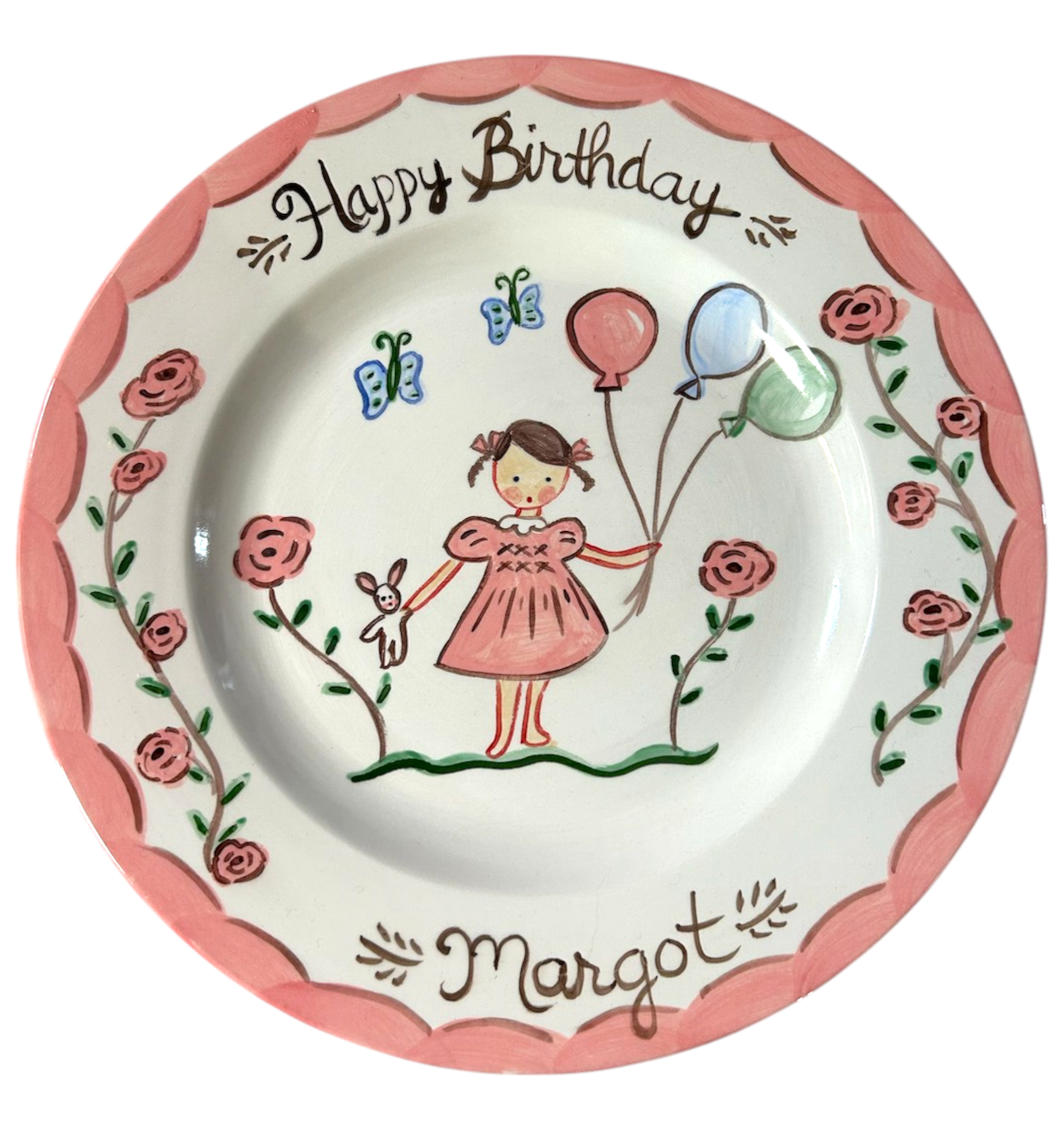 Margot Birthday Plate - Premium  from Tricia Lowenfield Shop 