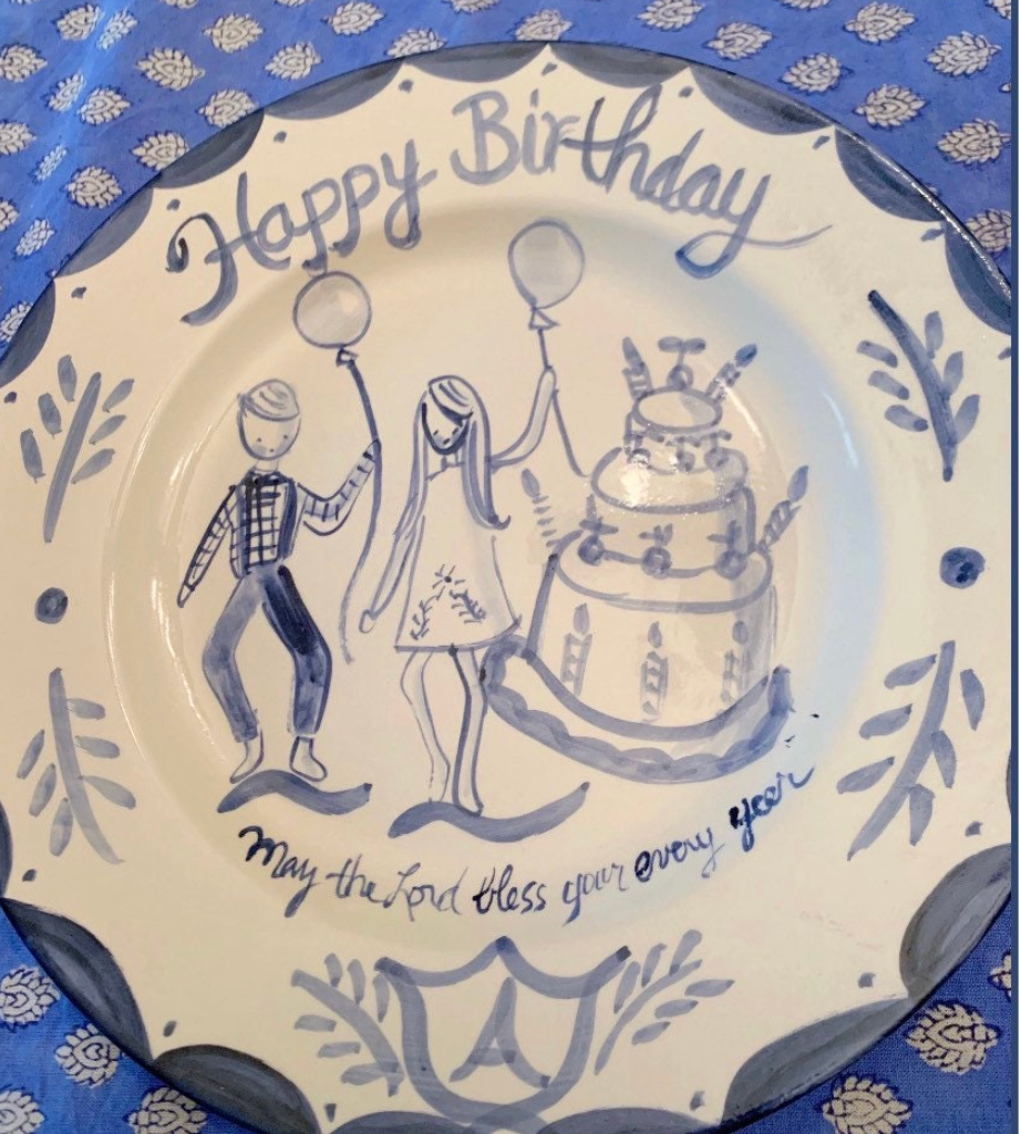 Family / Couple Birthday Plate