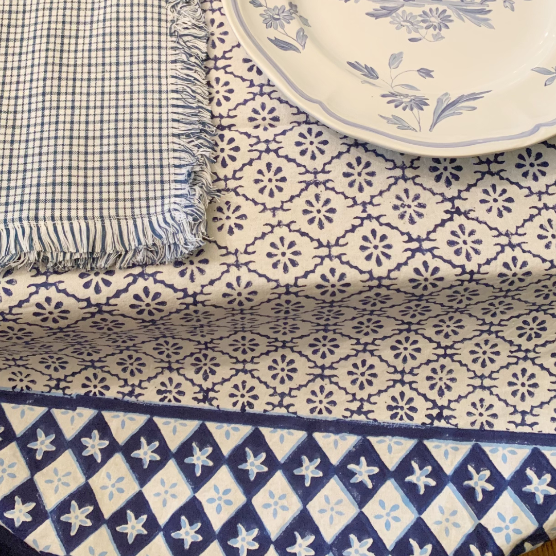 Hand Blockprint Tablecloths