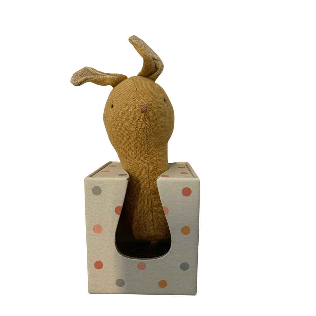 Baby Bunny Rattle - Premium  from Tricia Lowenfield Design 