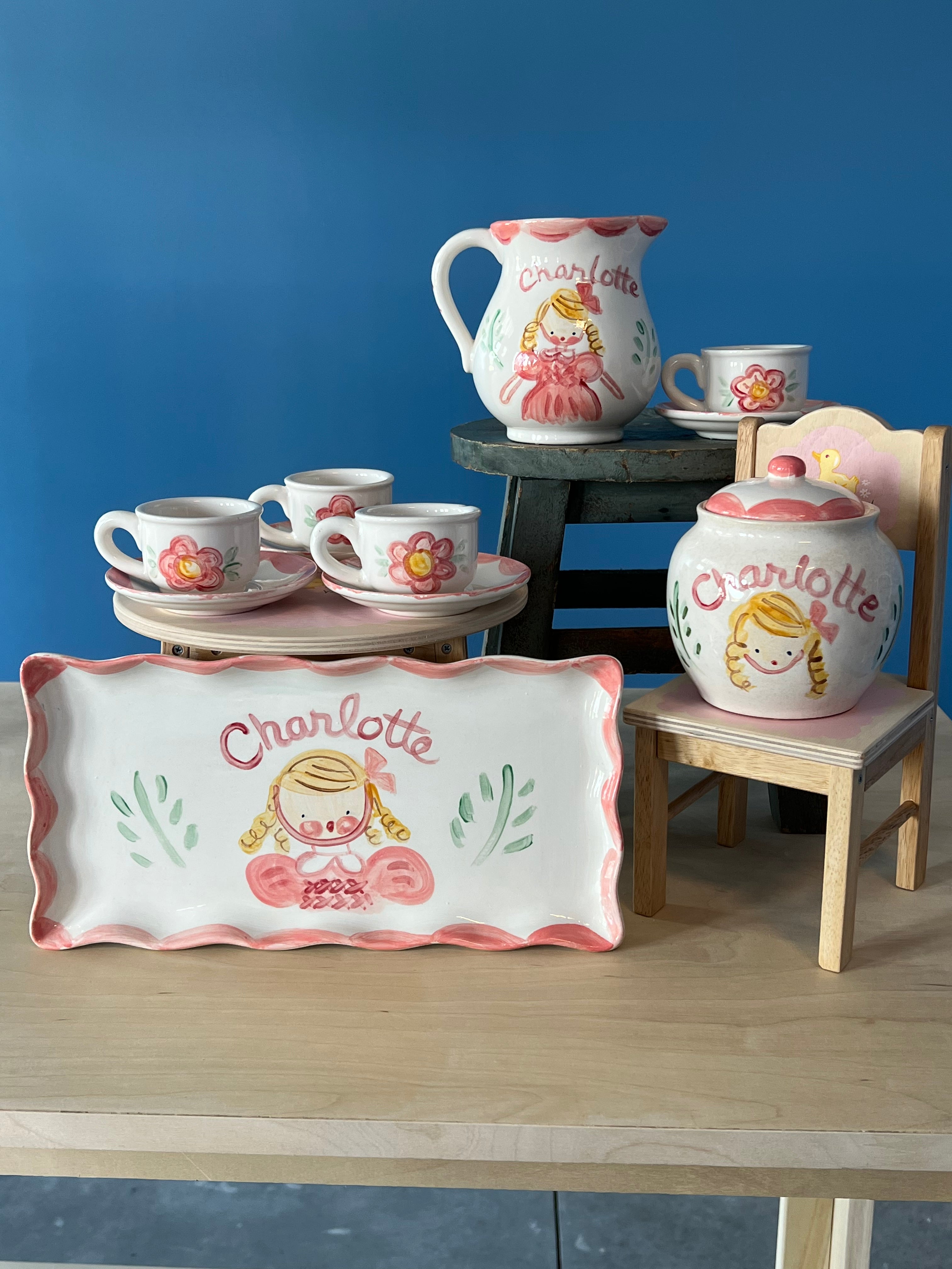 Childs Tea Set - Tricia Lowenfield Design