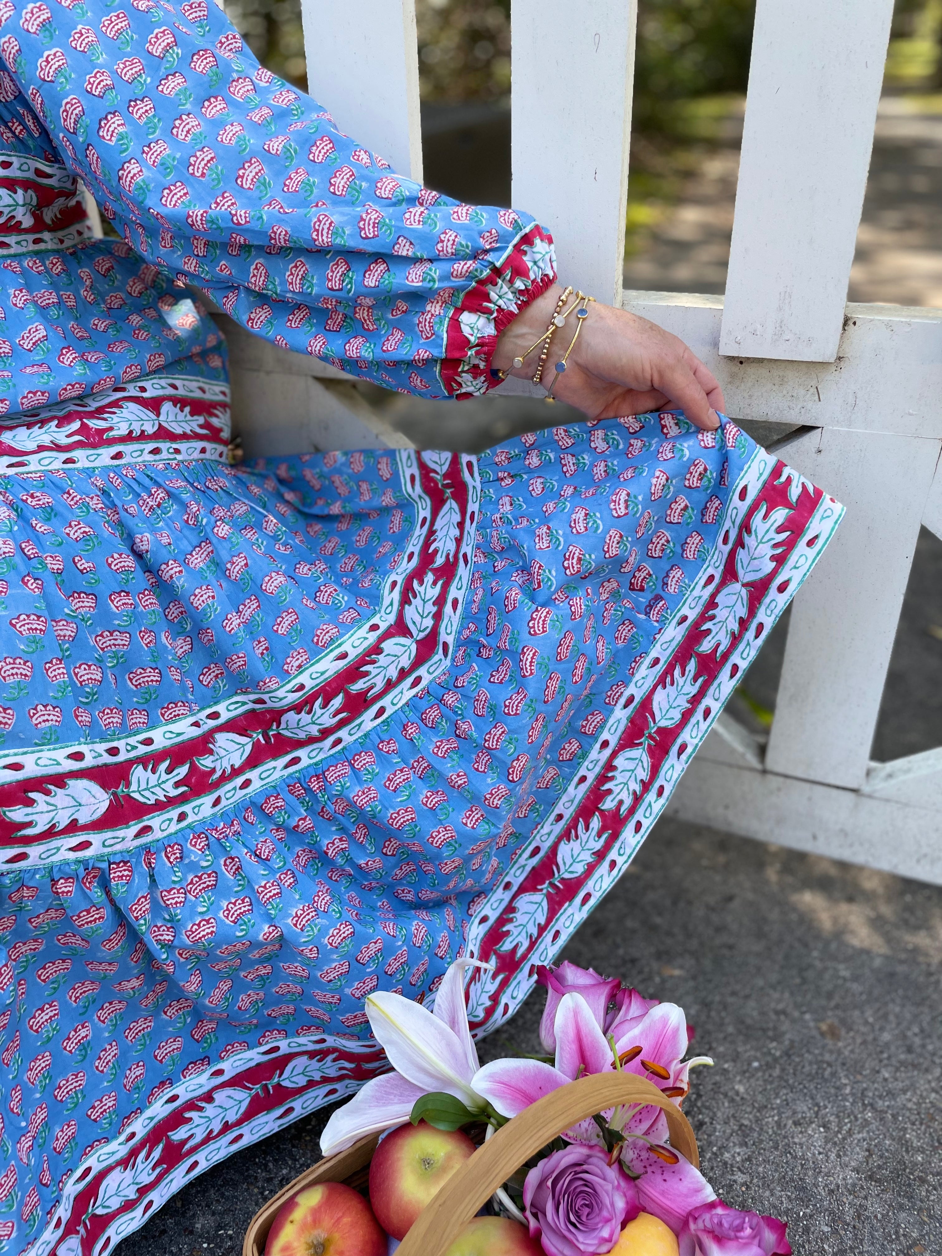 Tricia's Handblocked Dress
