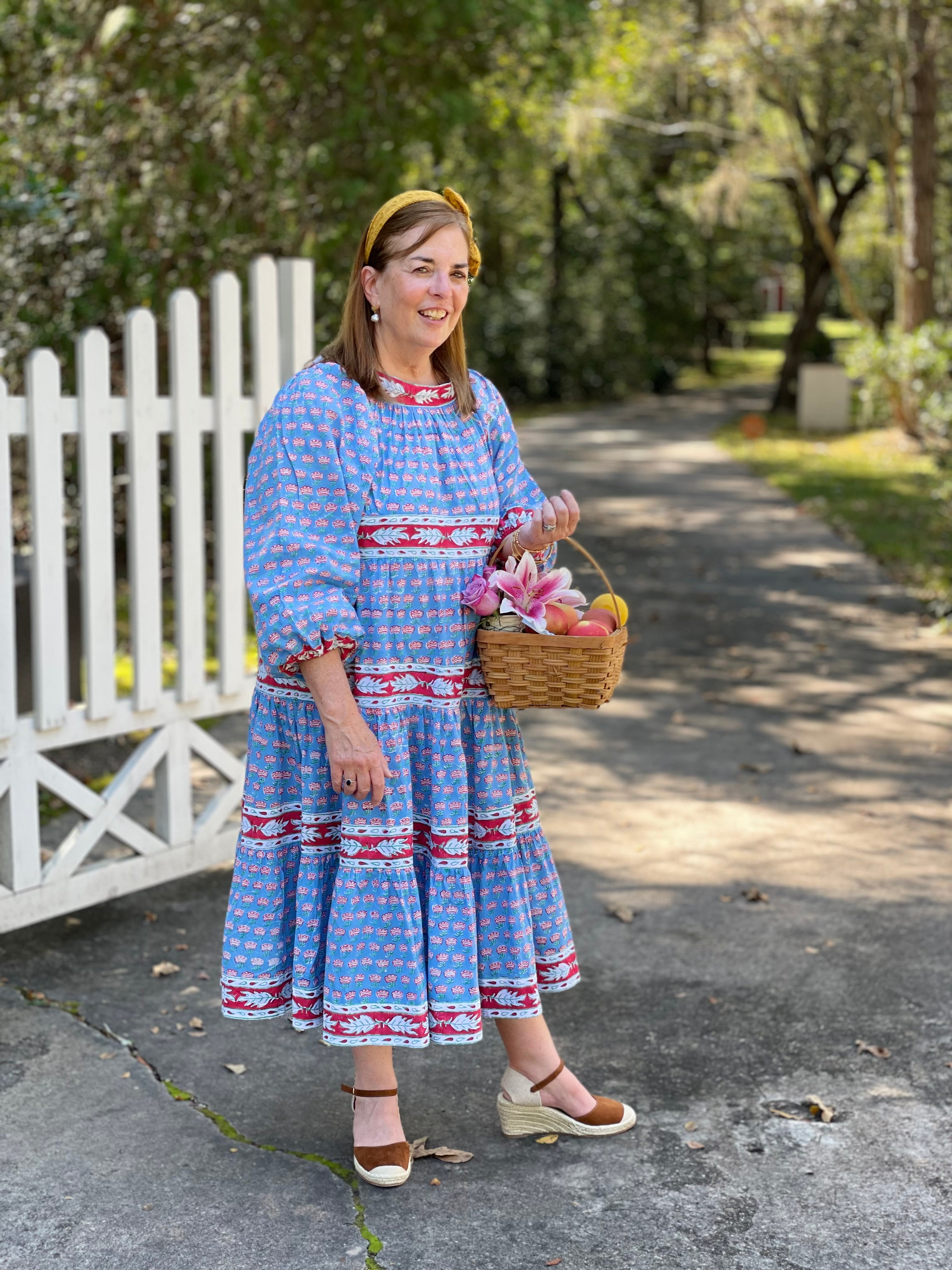 Tricia's Handblocked Dress