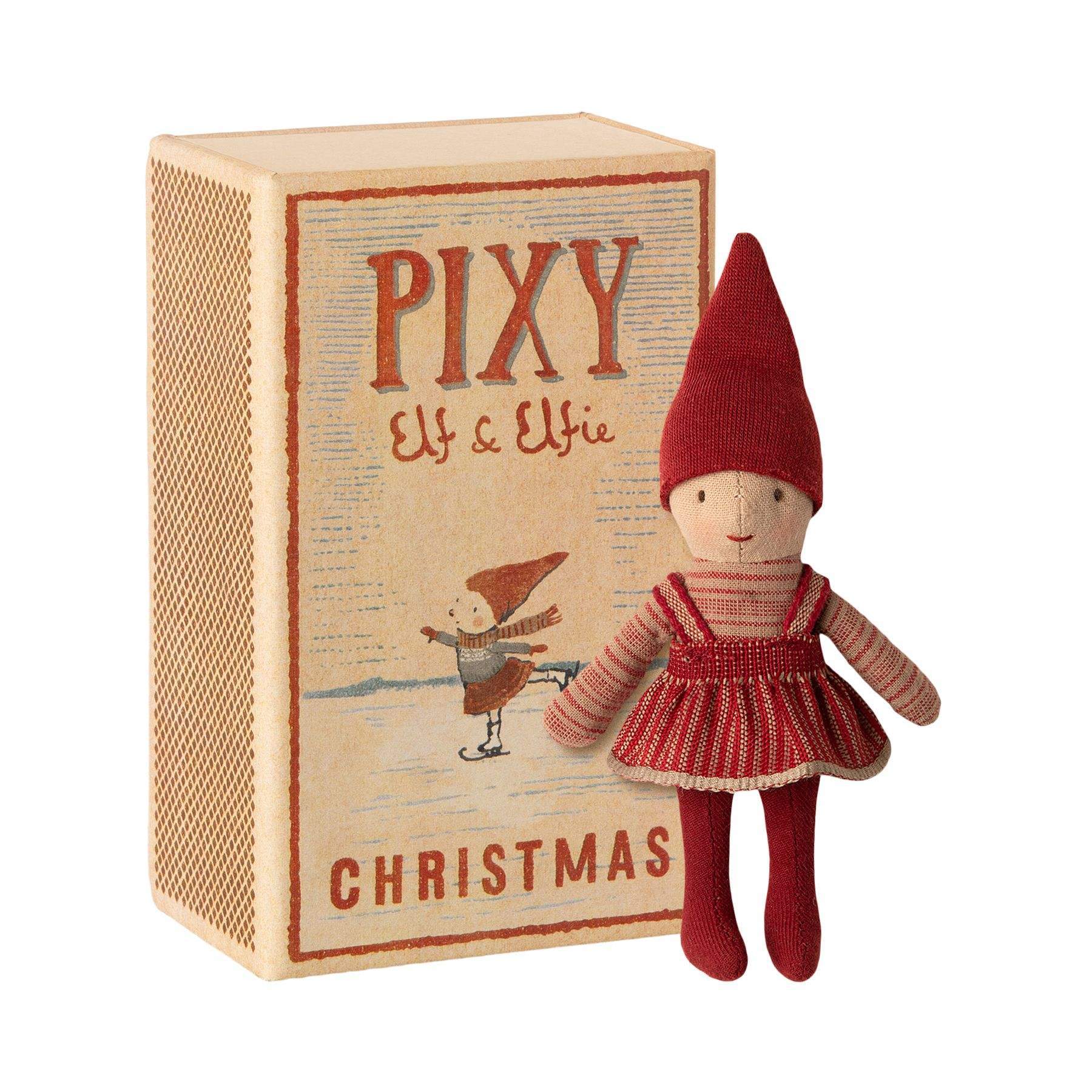 Maileg Christmas Pixie Elfie Girl in Box