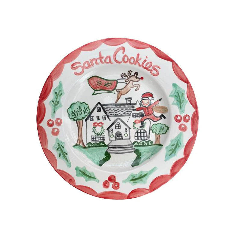 Santa plate top