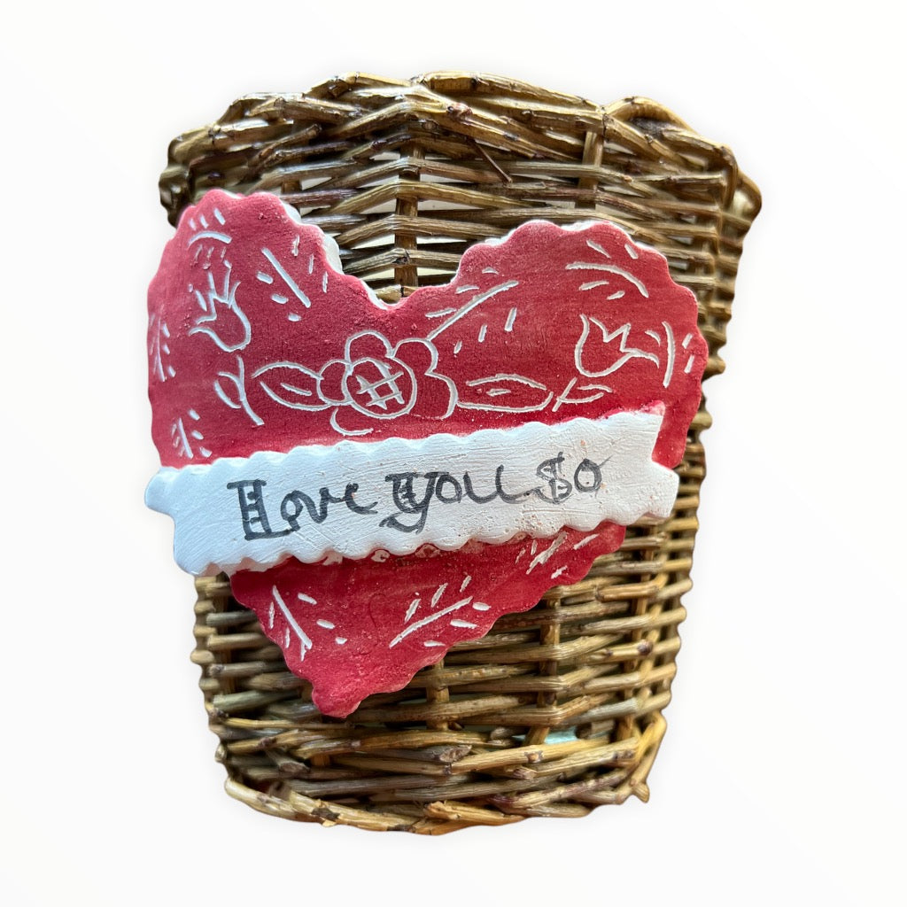 Love You So Candle - Red - Premium  from Tricia Lowenfield Design 