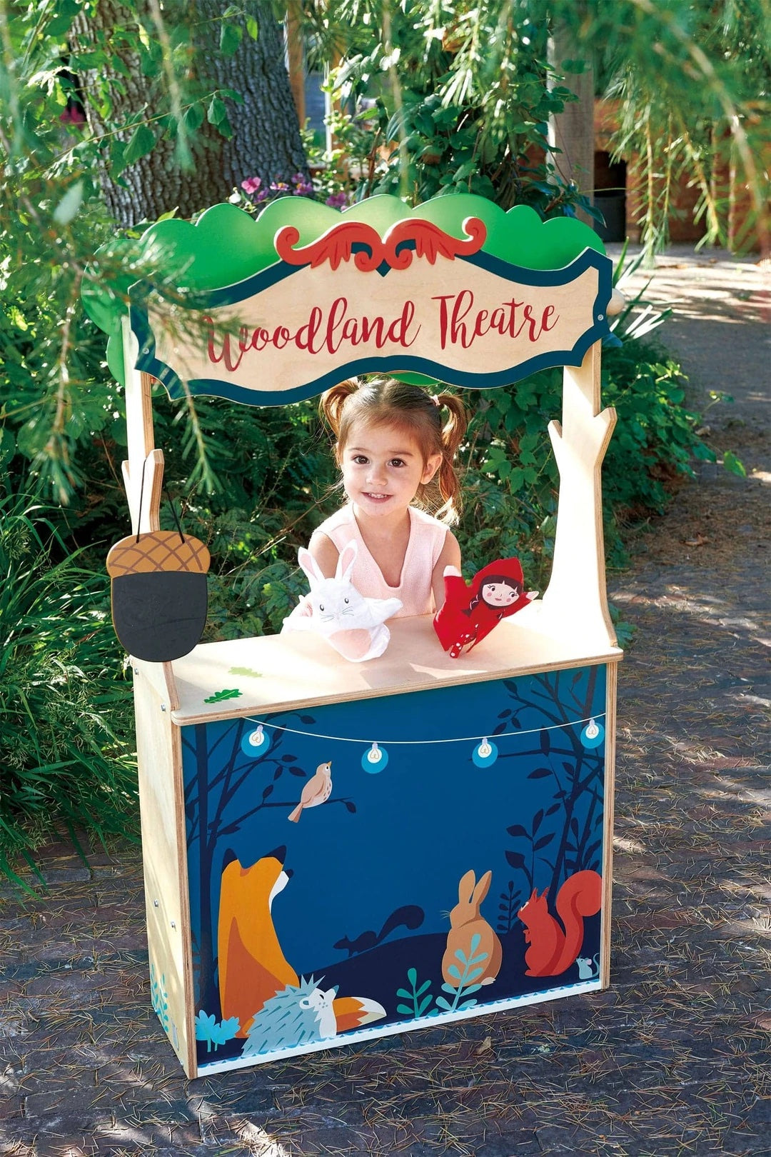 Child's Woodlands Store and Puppet Theatre - Premium Toys from Tricia Lowenfield Design 