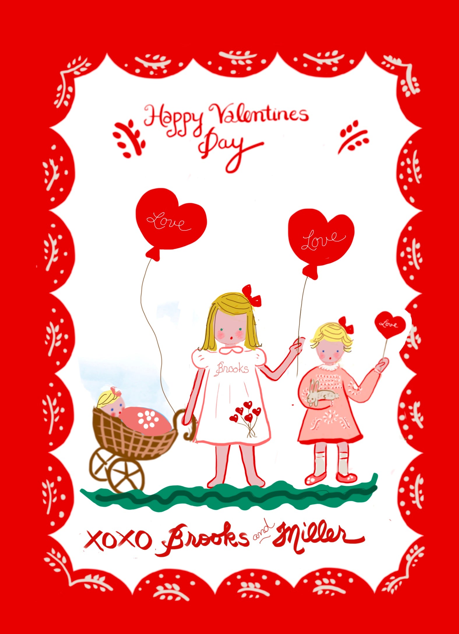 Fully Custom Valentines Cards