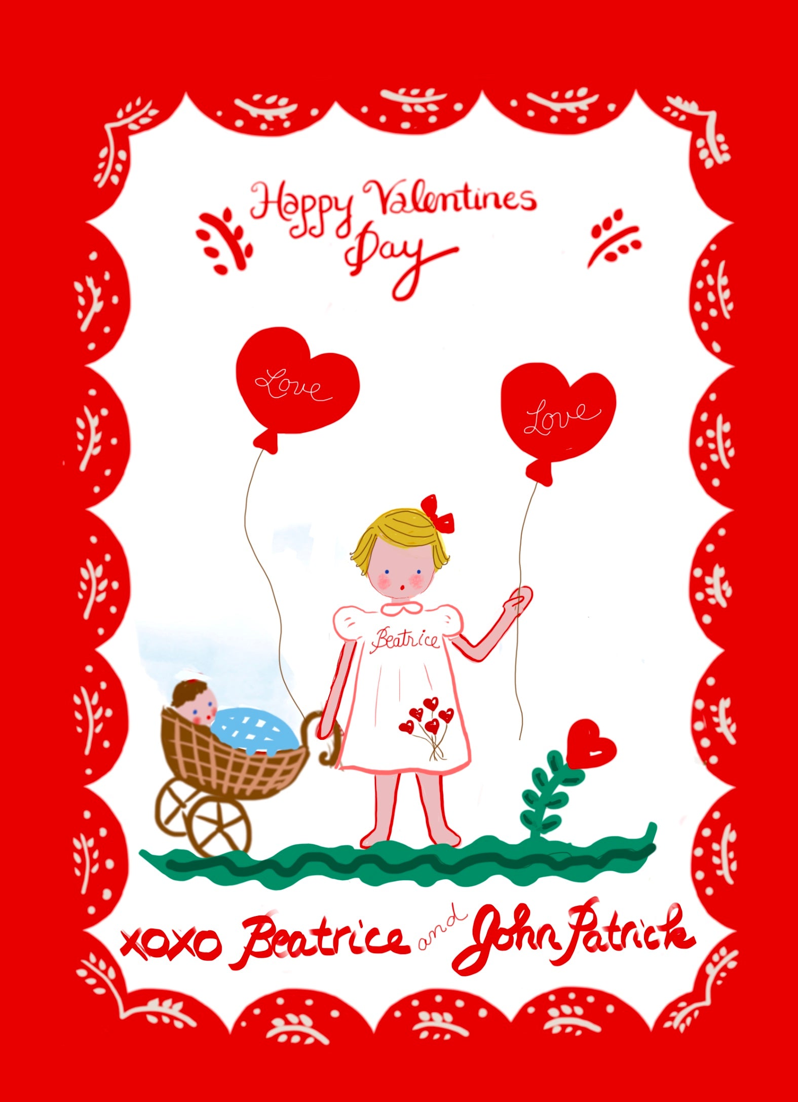 Fully Custom Valentines Cards