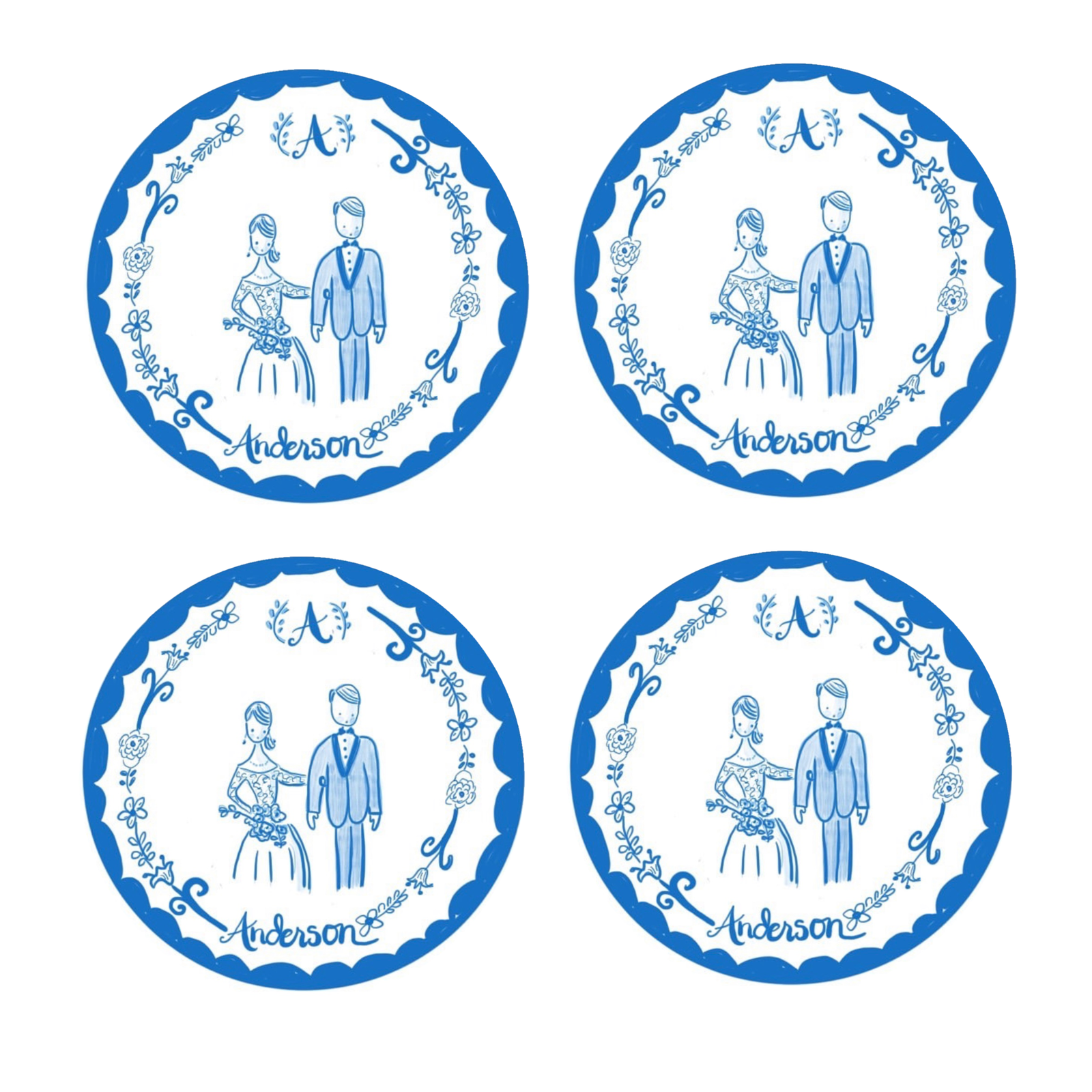 Custom Stickers - Wedding