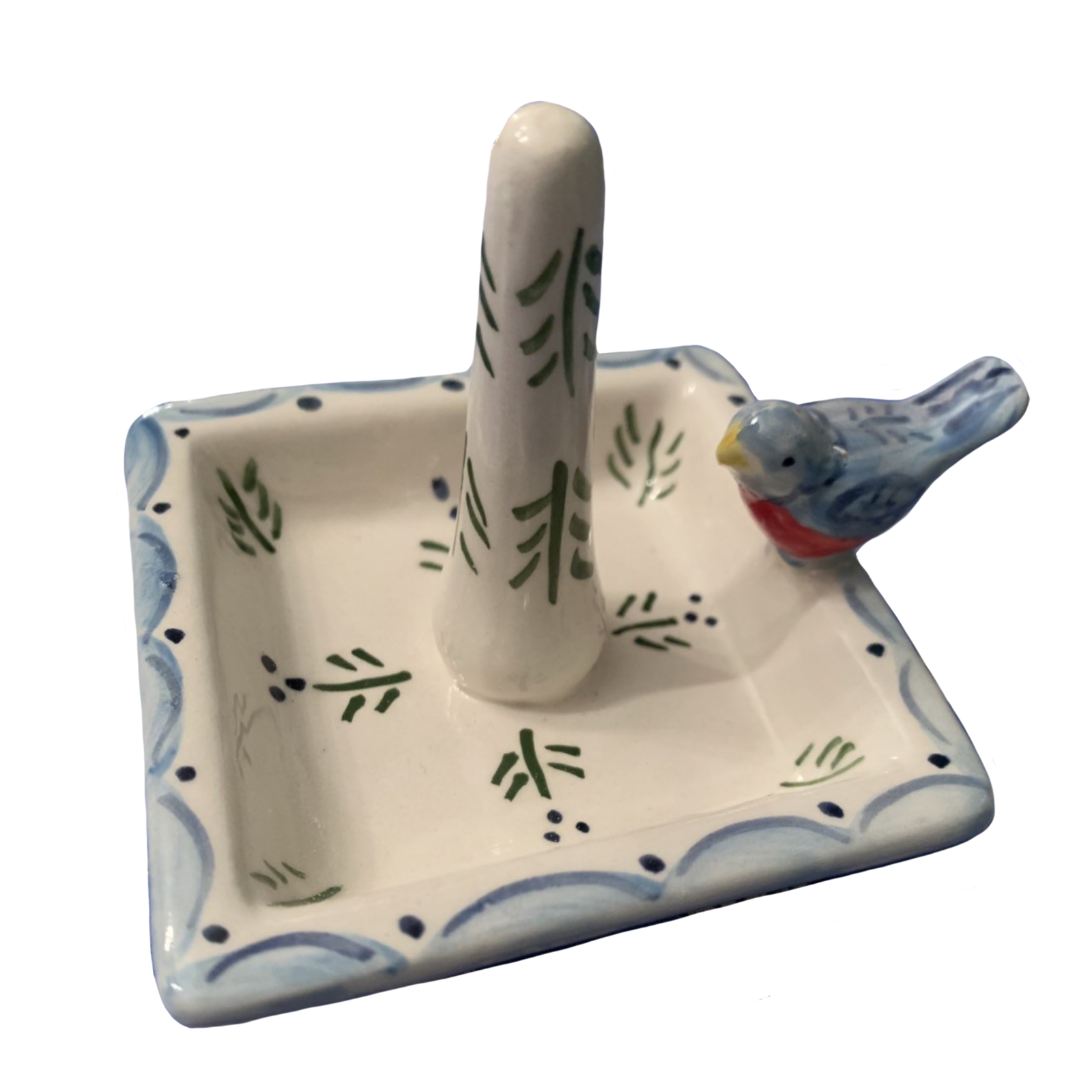 Ring Holder - Blue Bird
