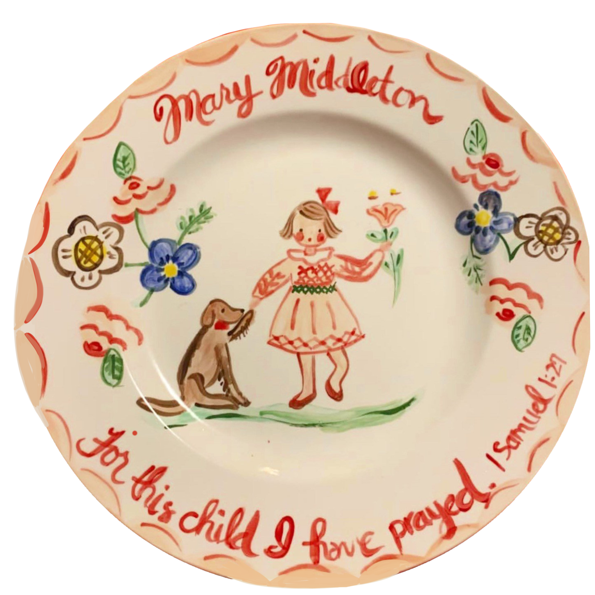 Mary Middleton Plate - Premium  from Tricia Lowenfield Shop 