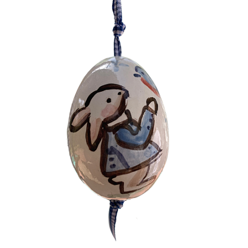 Ceramic Easter Egg Ornament