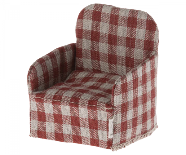 Chair for Maileg Mice, Red - Premium  from Tricia Lowenfield Design 