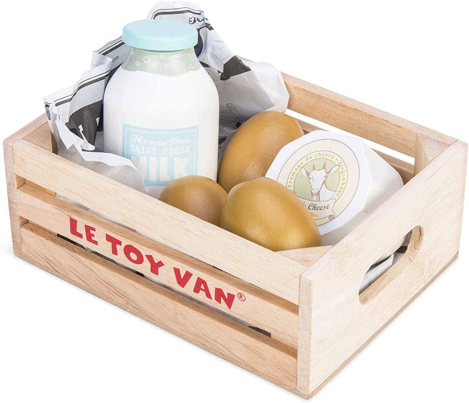 Playtime Milk, Eggs and Cheese with crate - Premium  from Tricia Lowenfield Design 