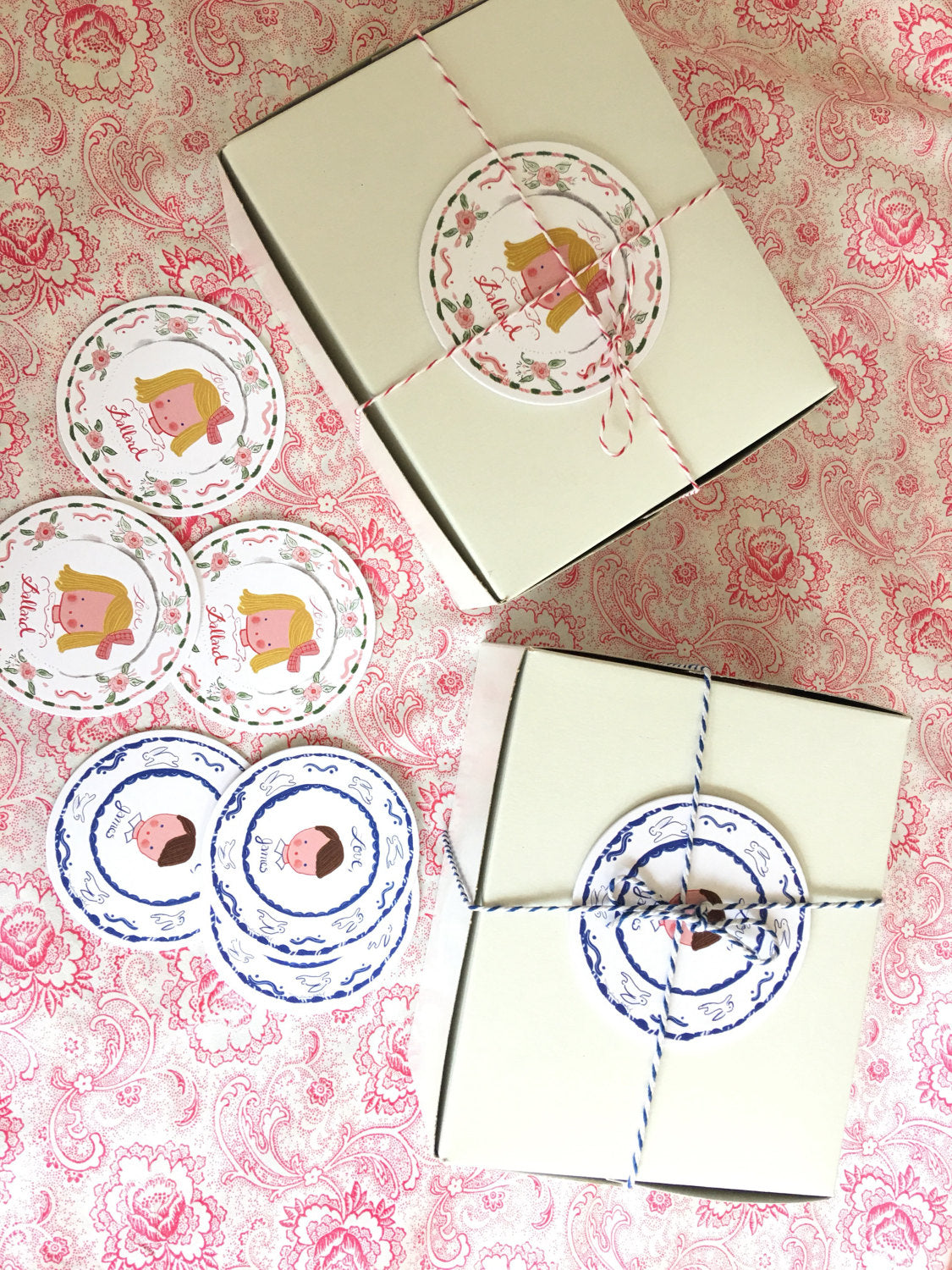 Sticker Gift Tags - Toy Soldier - Tricia Lowenfield Design